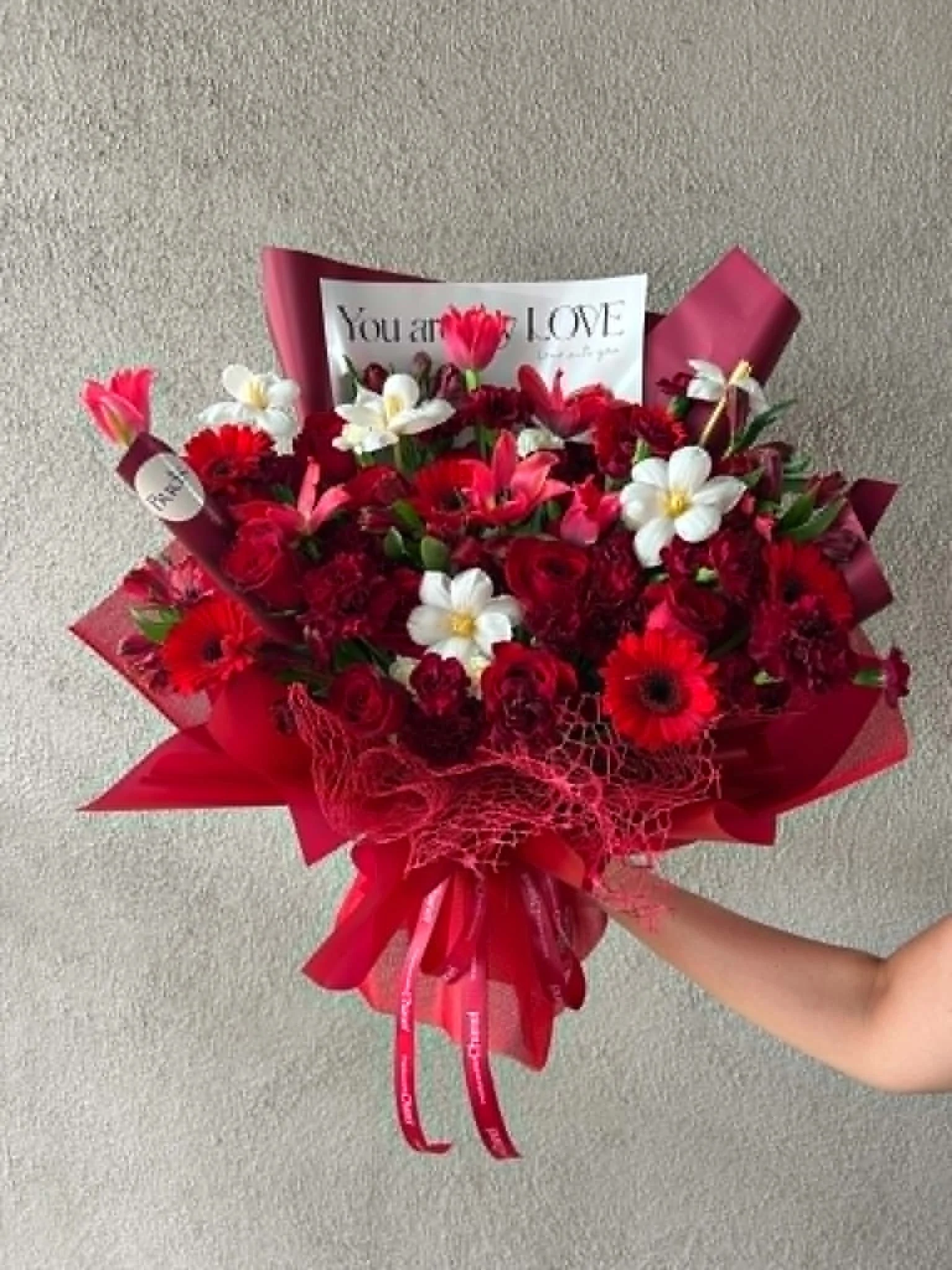Red Romance Bouquet
