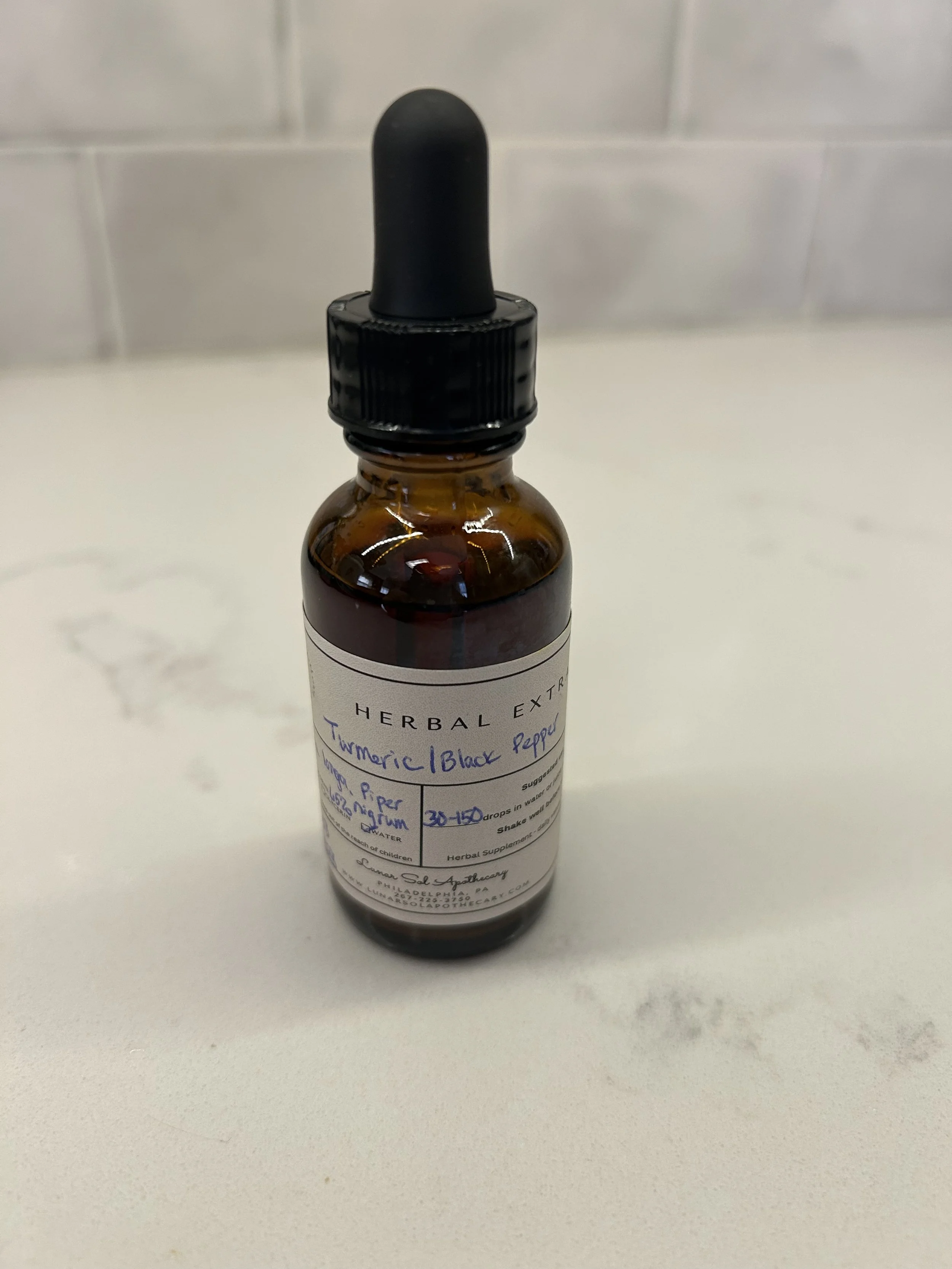 Turmeric & Black Pepper Tincture