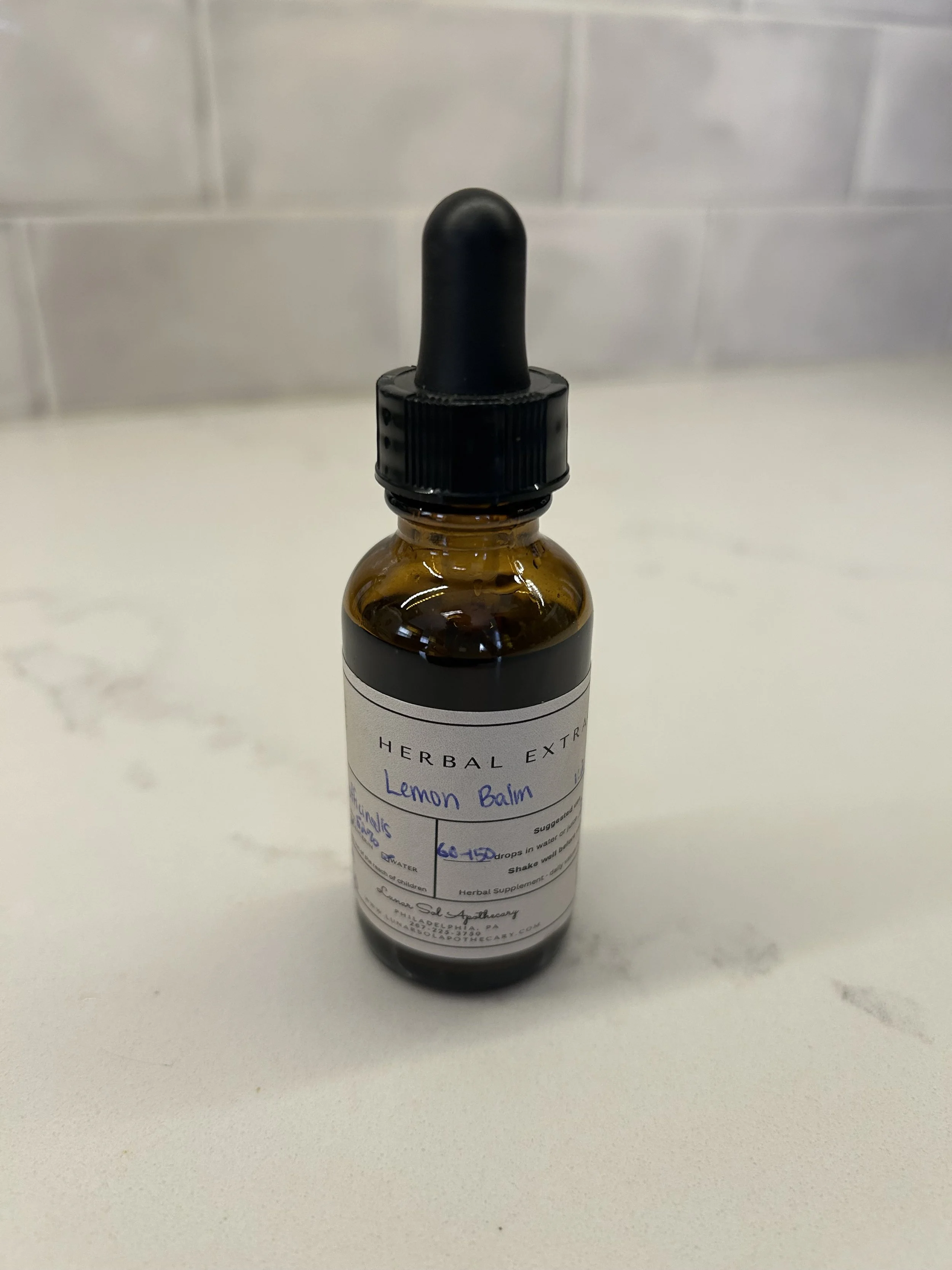 Lemon Balm Tincture