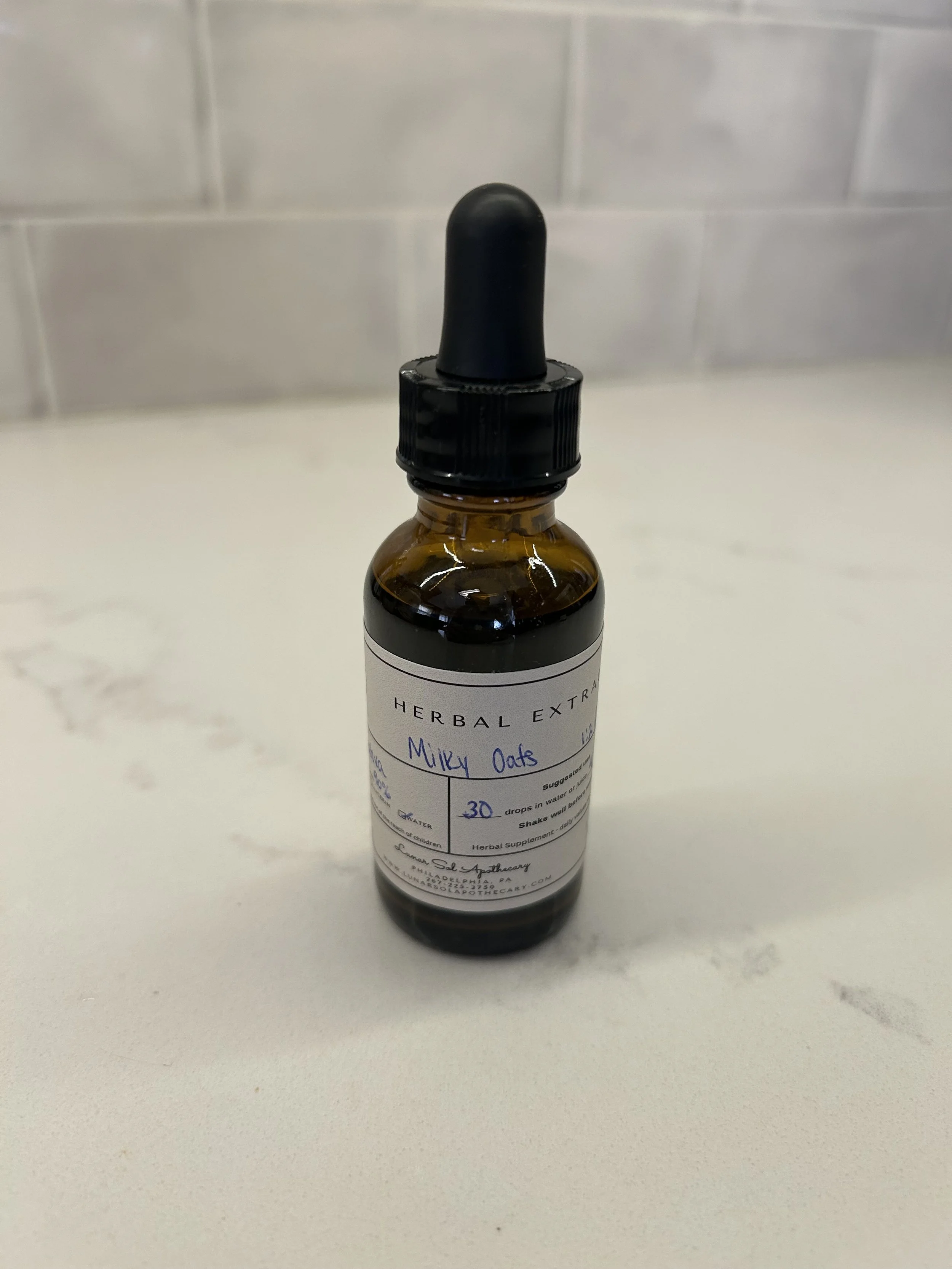 Milky Oats Tincture