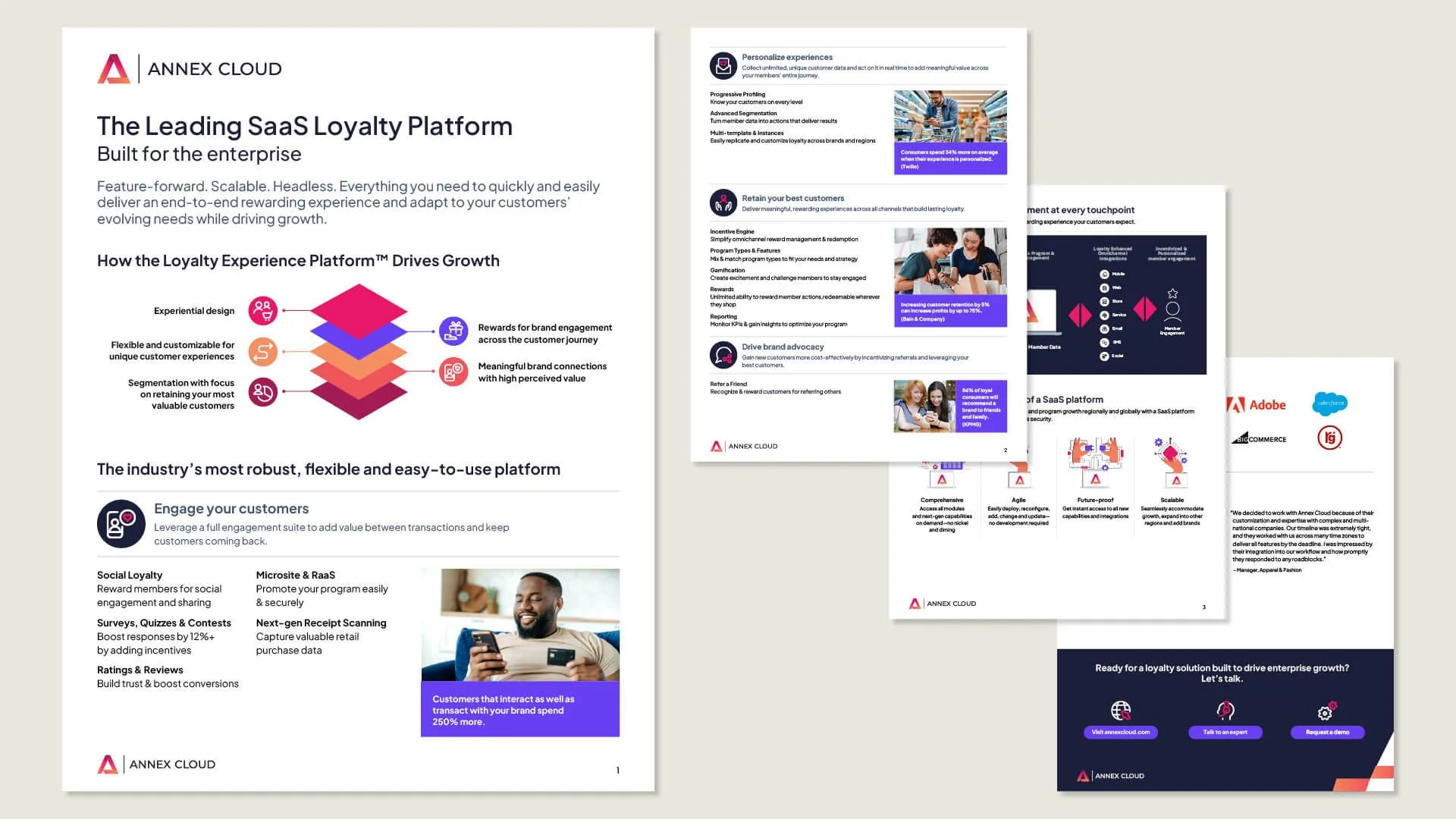 Platform overview PDF for sales