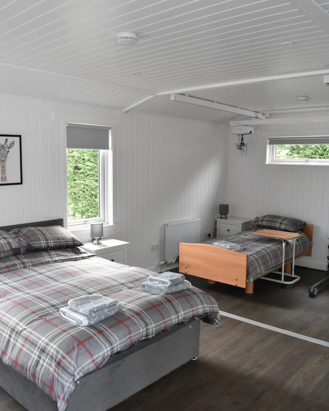 ♿ Purpose-built lodges tailored for wheelchair users and those with specialist needs.

The Access For All Range is designed to provide comfortable, accessible living for people with progressive illnesses or physical disabilities.

Use our example flo