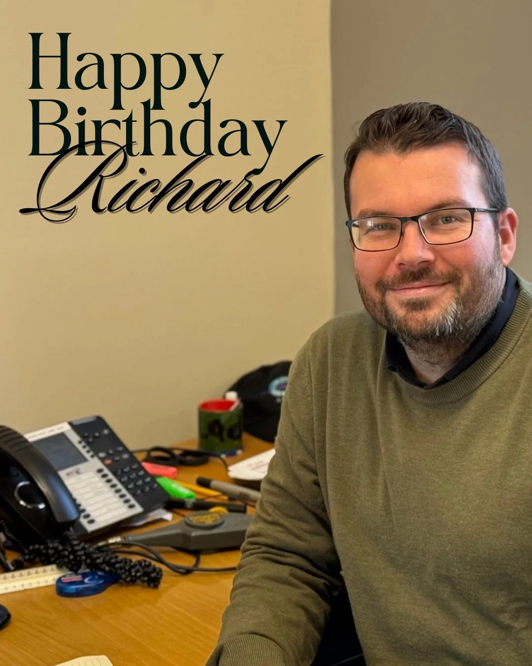 Happy birthday to our Architectural Technician, Richard 🎈 We&rsquo;re sure you&rsquo;ll have a great day with your favourite people... the Island Leisure team 🥳