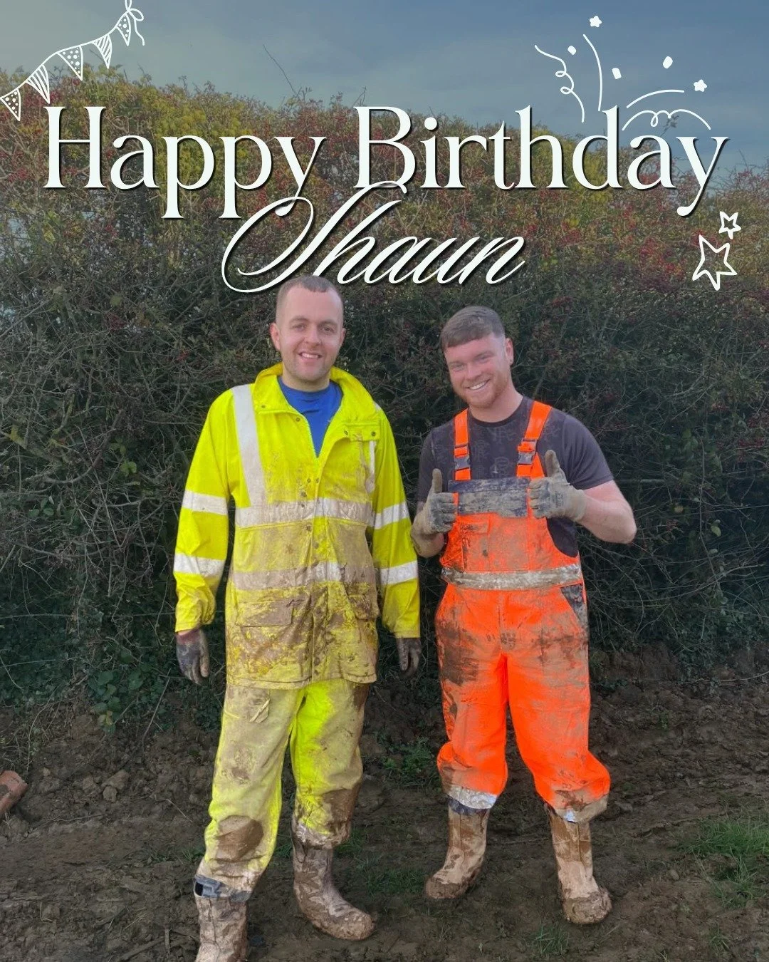 Wishing a happy birthday to our Shaun! 🎉 We hope you have a wonderful day with your lovely family 🥳