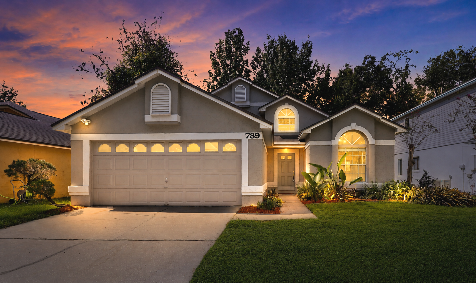 Twilight Real Estate Exterior Photography