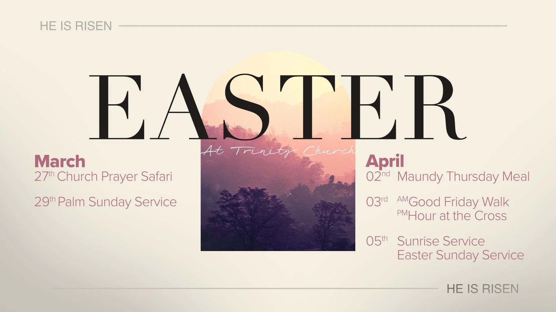 Easter Events
