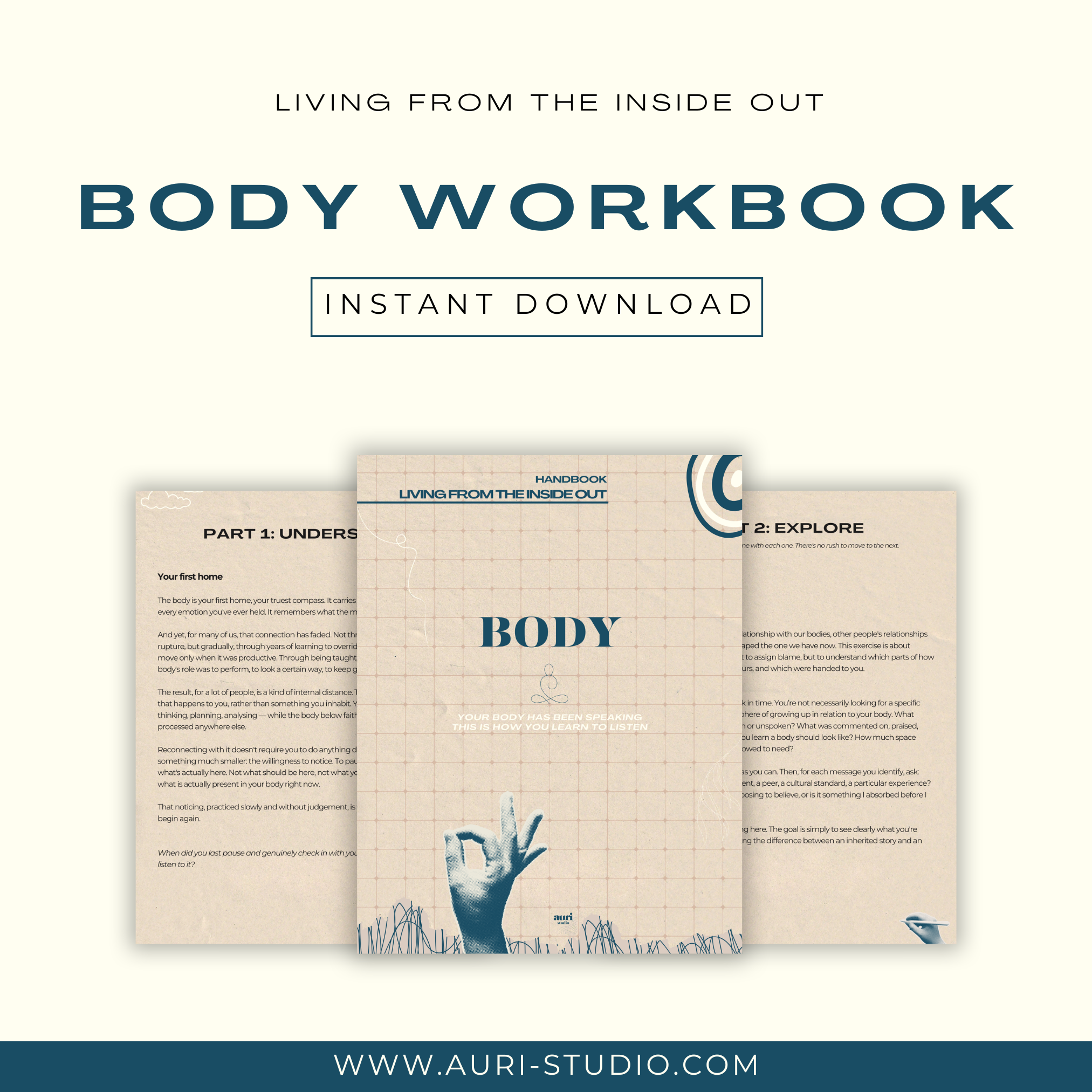 Body awareness workbook