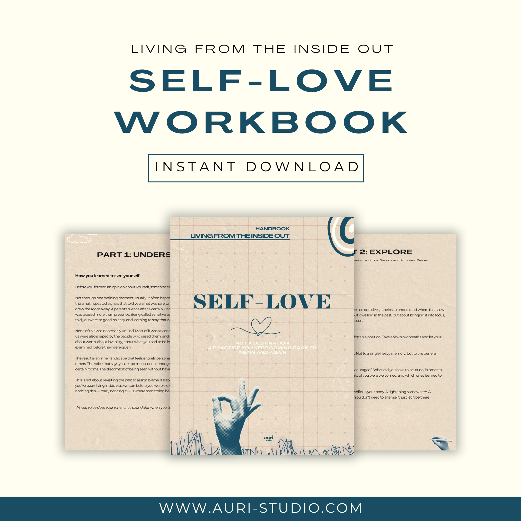 Self-love workbook