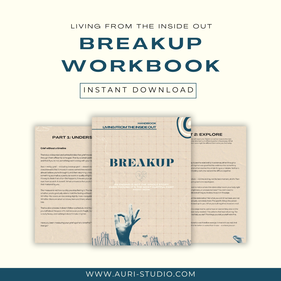 Healing after breakup workbook
