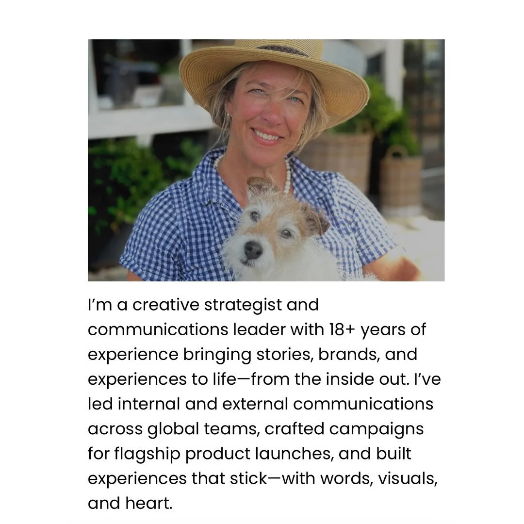 A little bit about me 🙂 the_little_pixel_llc #thelittlepixelllc #brandstrategy #monmouthcountysmallbusiness #creativestudio #visualstorytelling #brandmarketing #creativebranding #onbrandalways #designforbrands #the_little_pixel_llc_pixel_bank #the_l