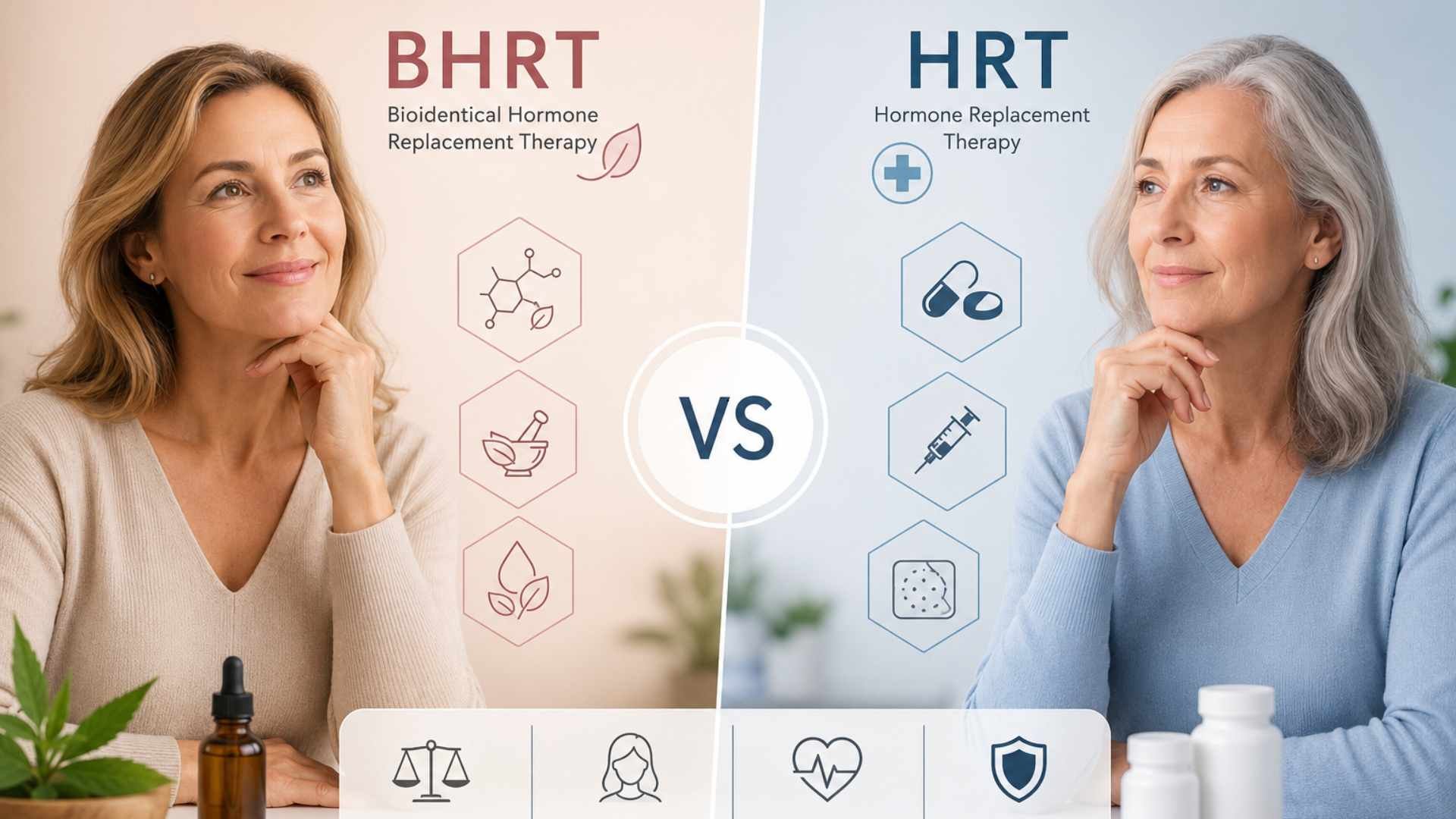 BHRT vs HRT in Frisco, TX | Hormone Therapy Guide
