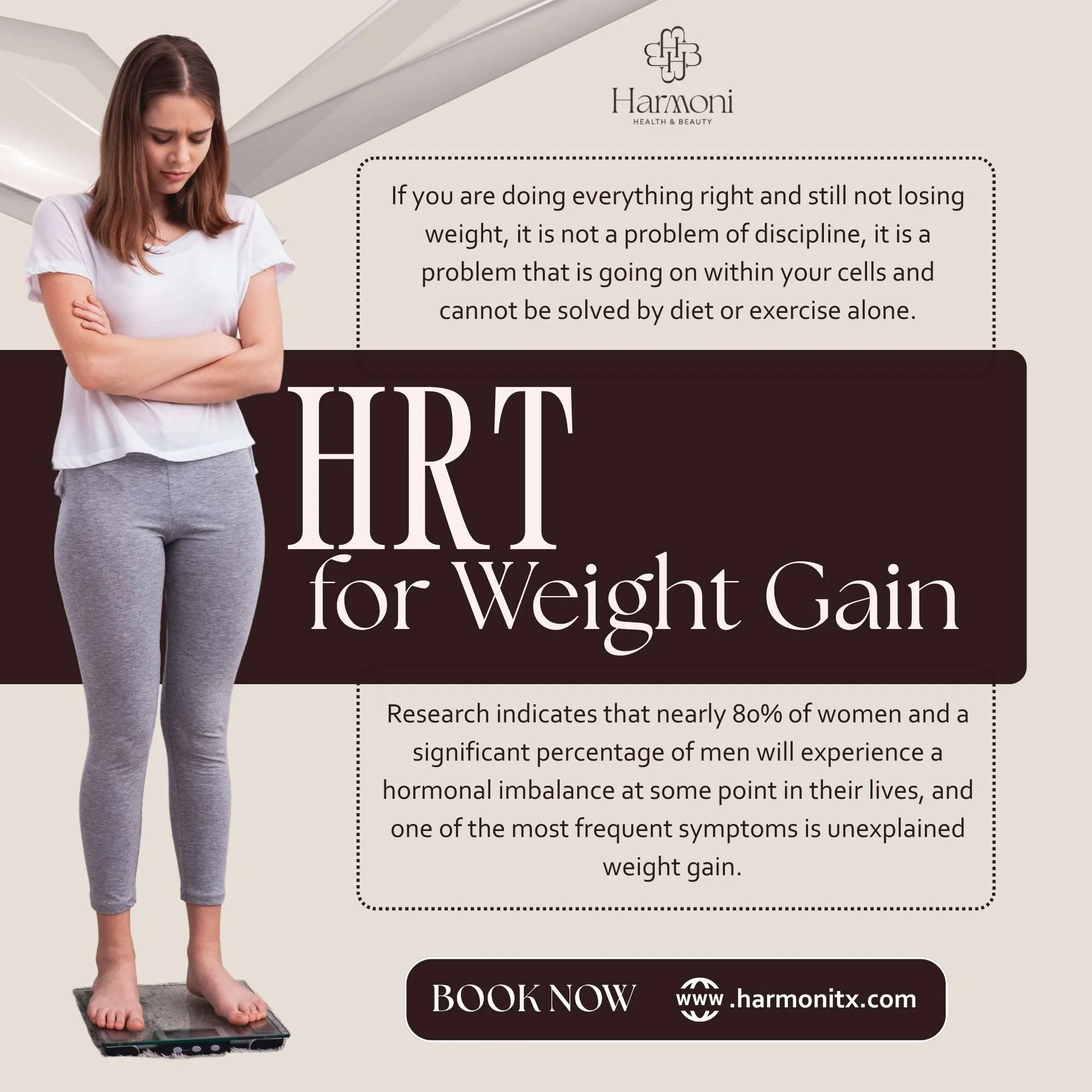 HRT for Weight Gain in Frisco, TX
