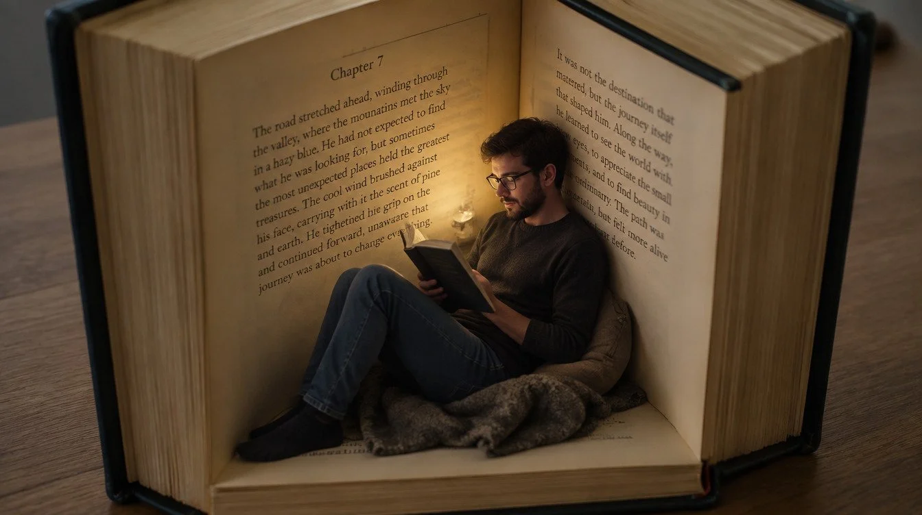 Crack a Book and Crawl Inside 