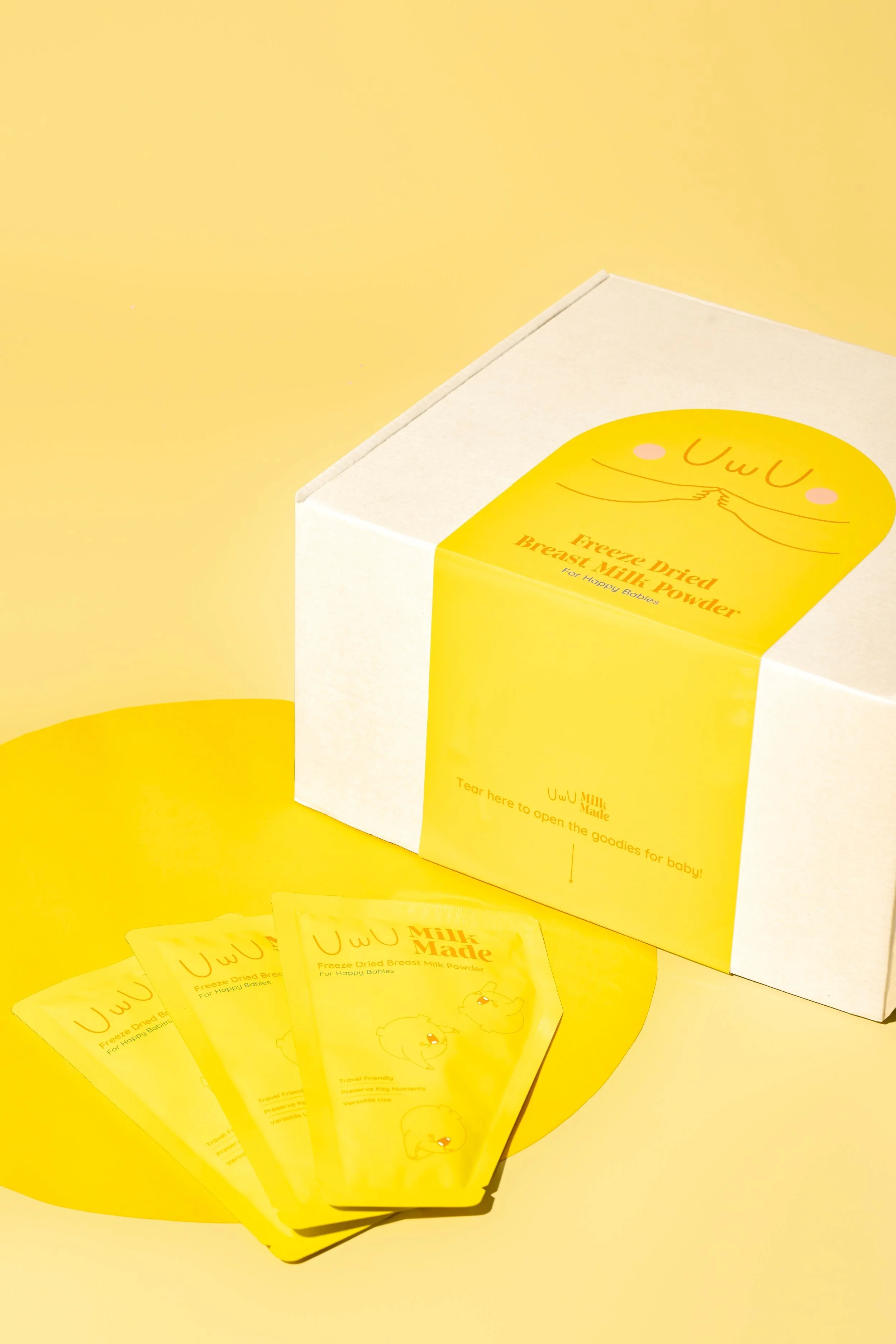 Breastmilk Freeze Drying Singapore Packaging