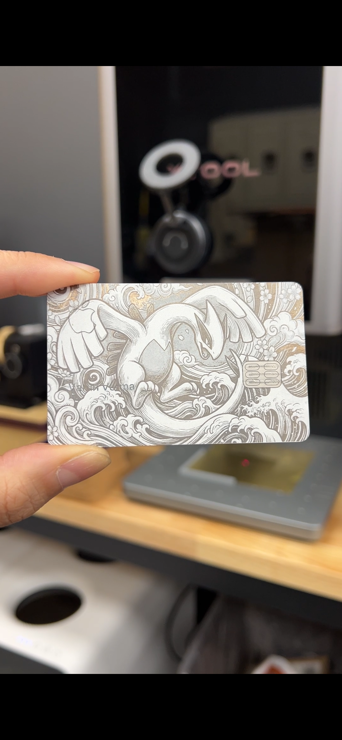 Engraved Apple Card