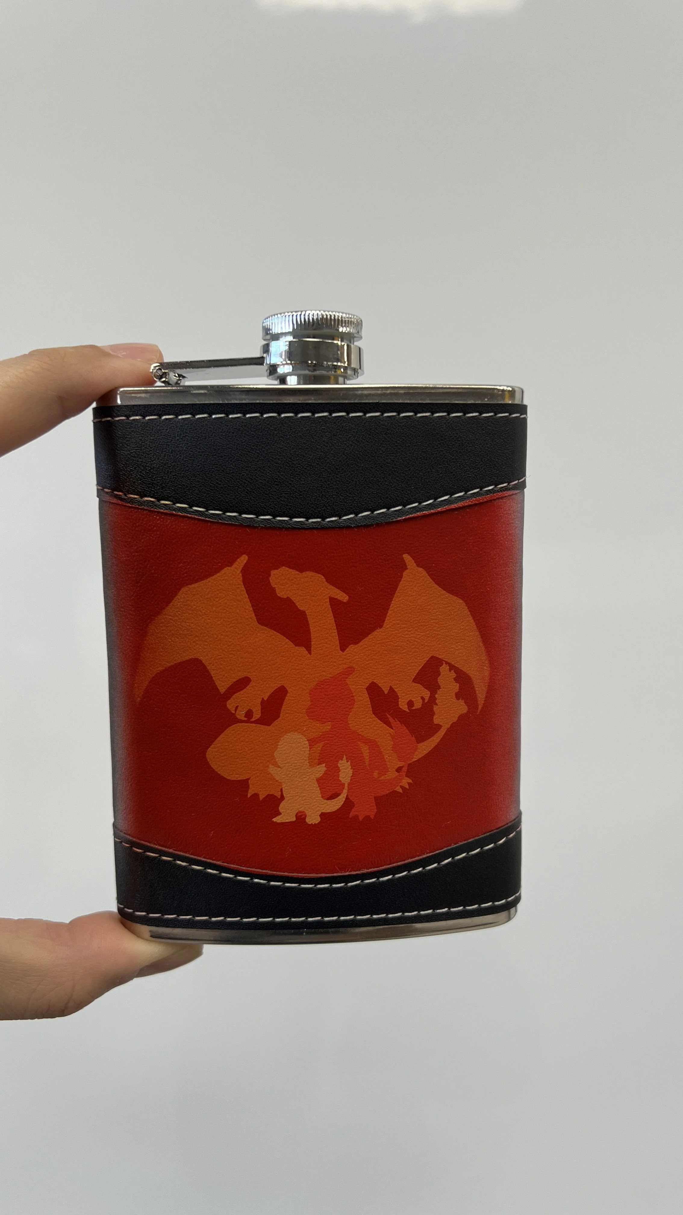 Flask with Color Print