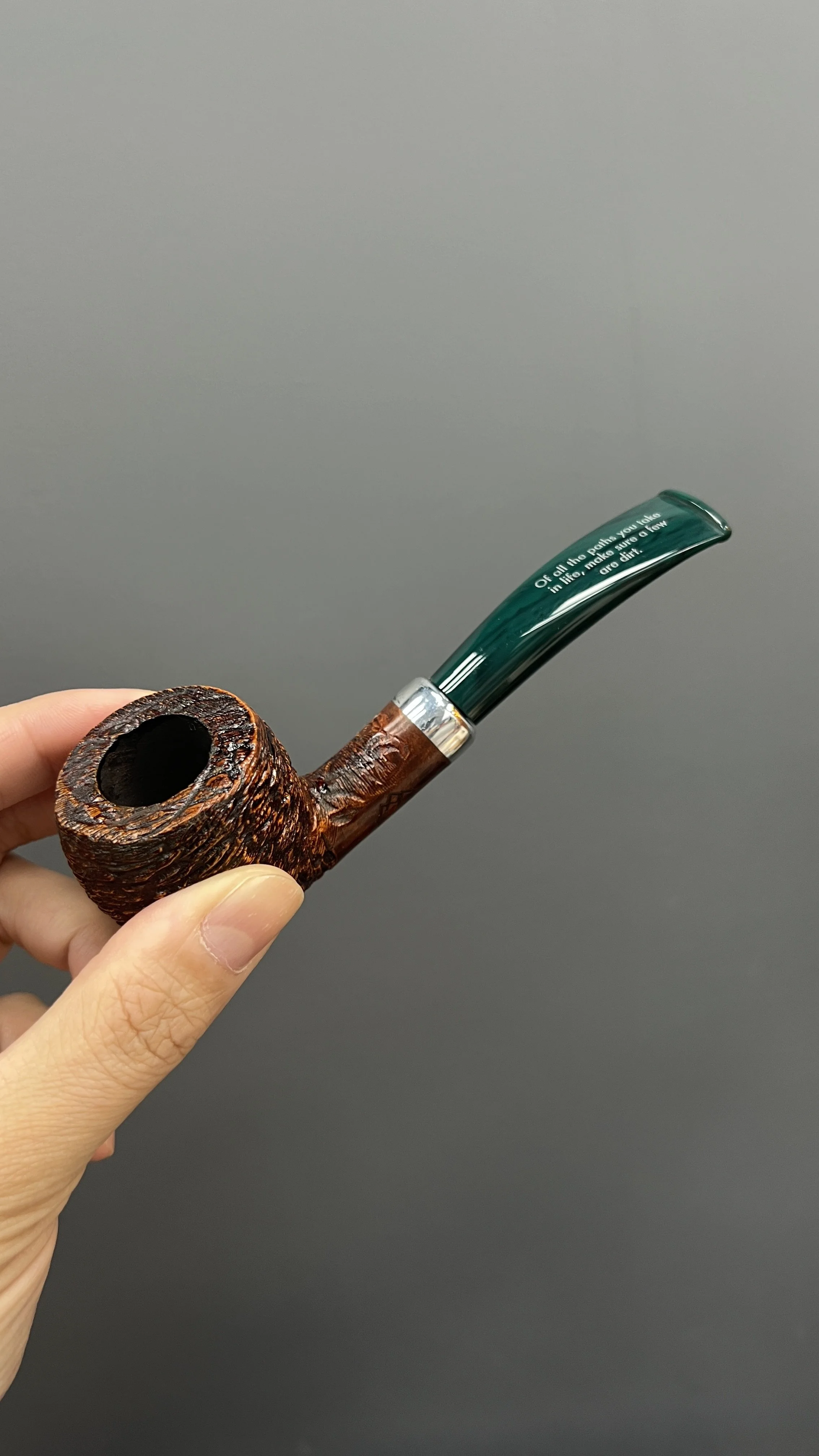 Engraved Smoking Pipe