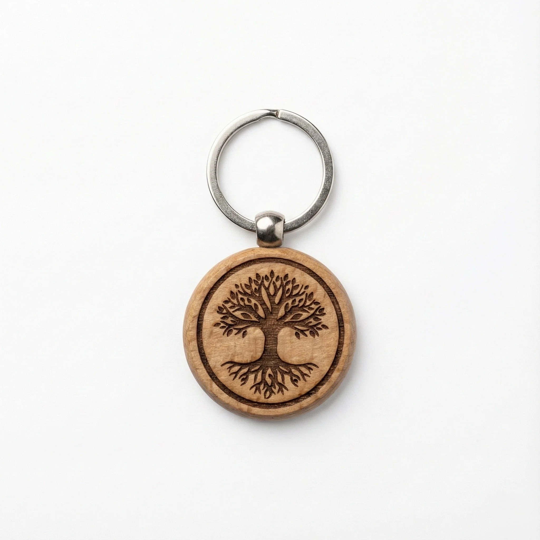Wooden Keychain