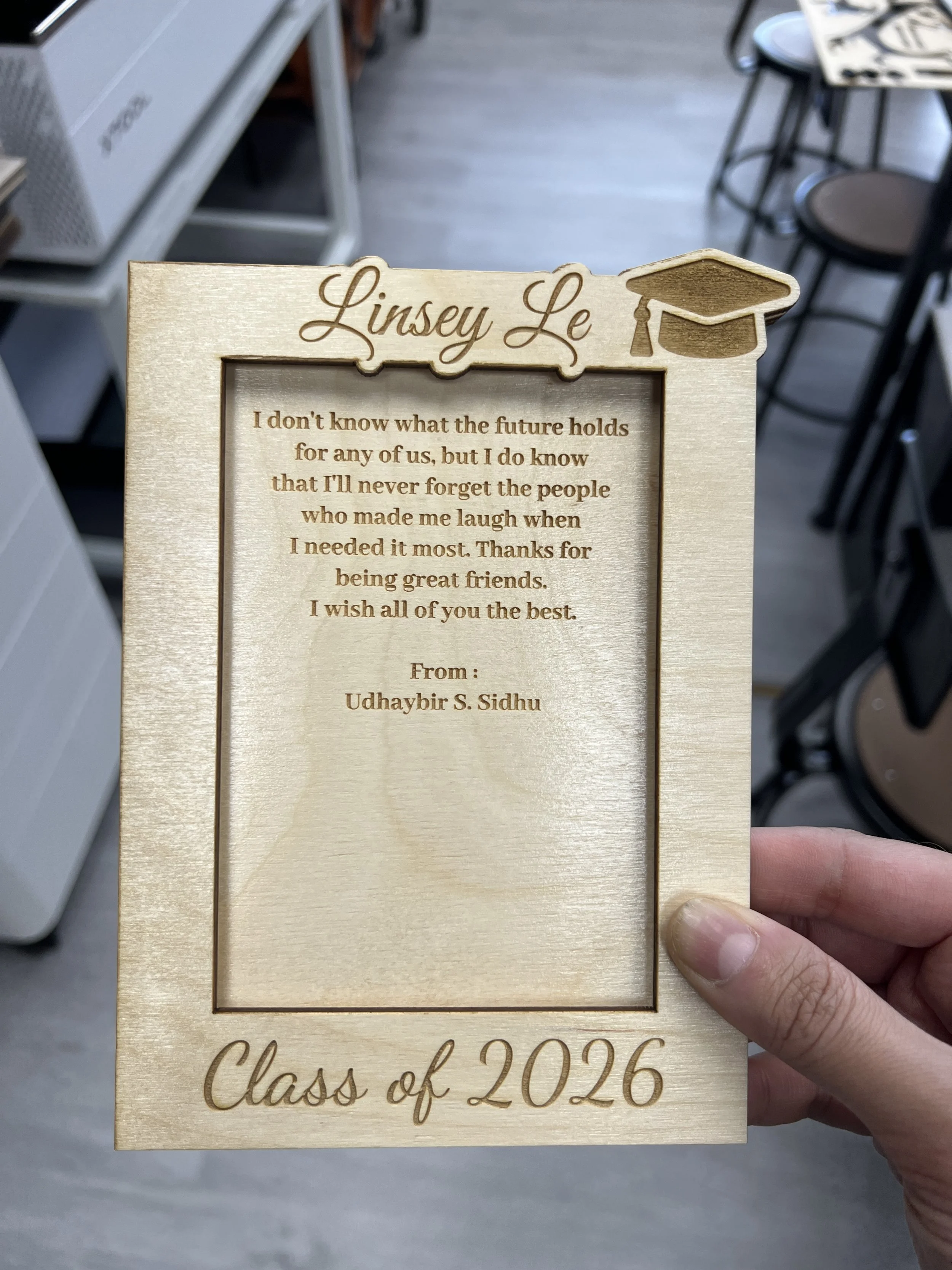 Birch Photo Frame