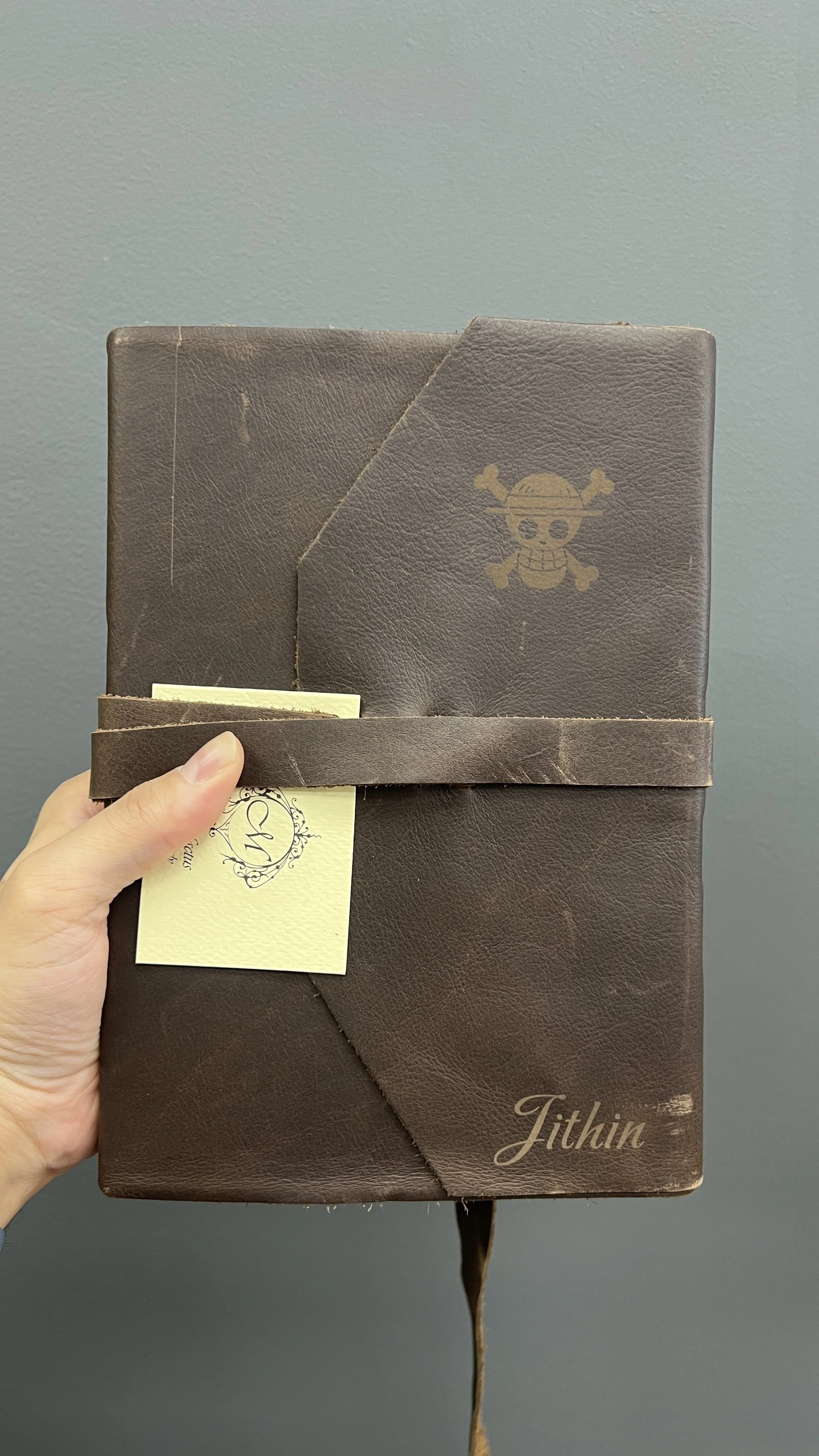 Engraved Leather Journals