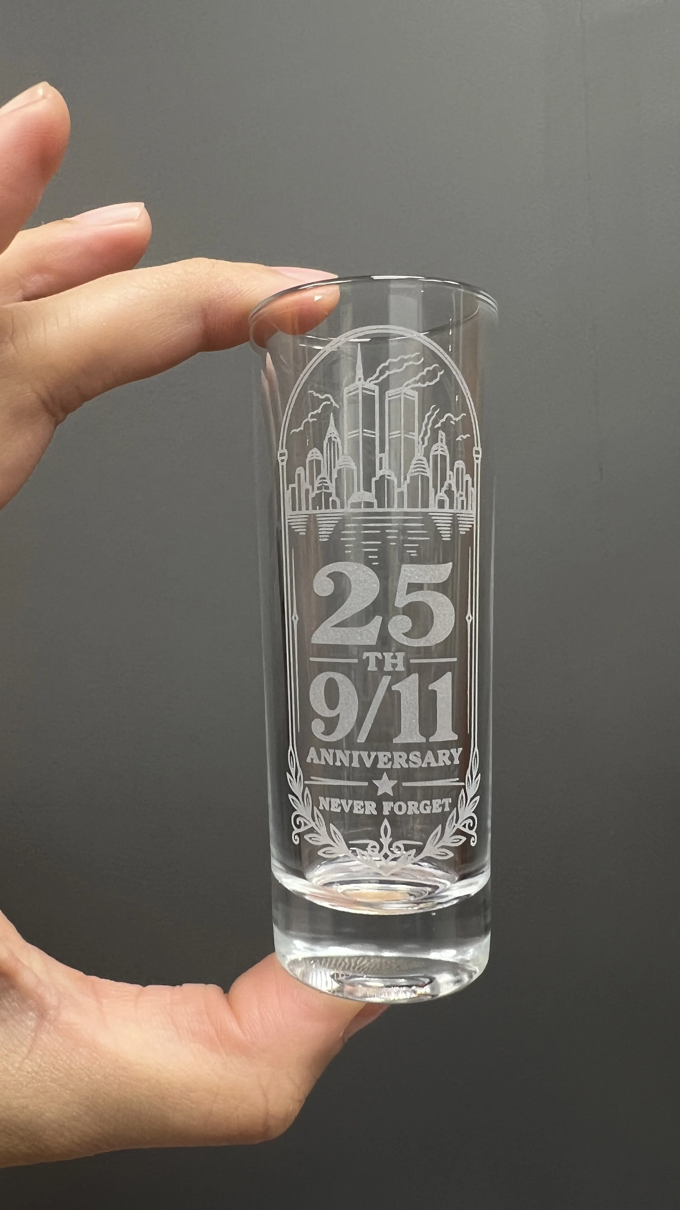 Engraved Shot Glass