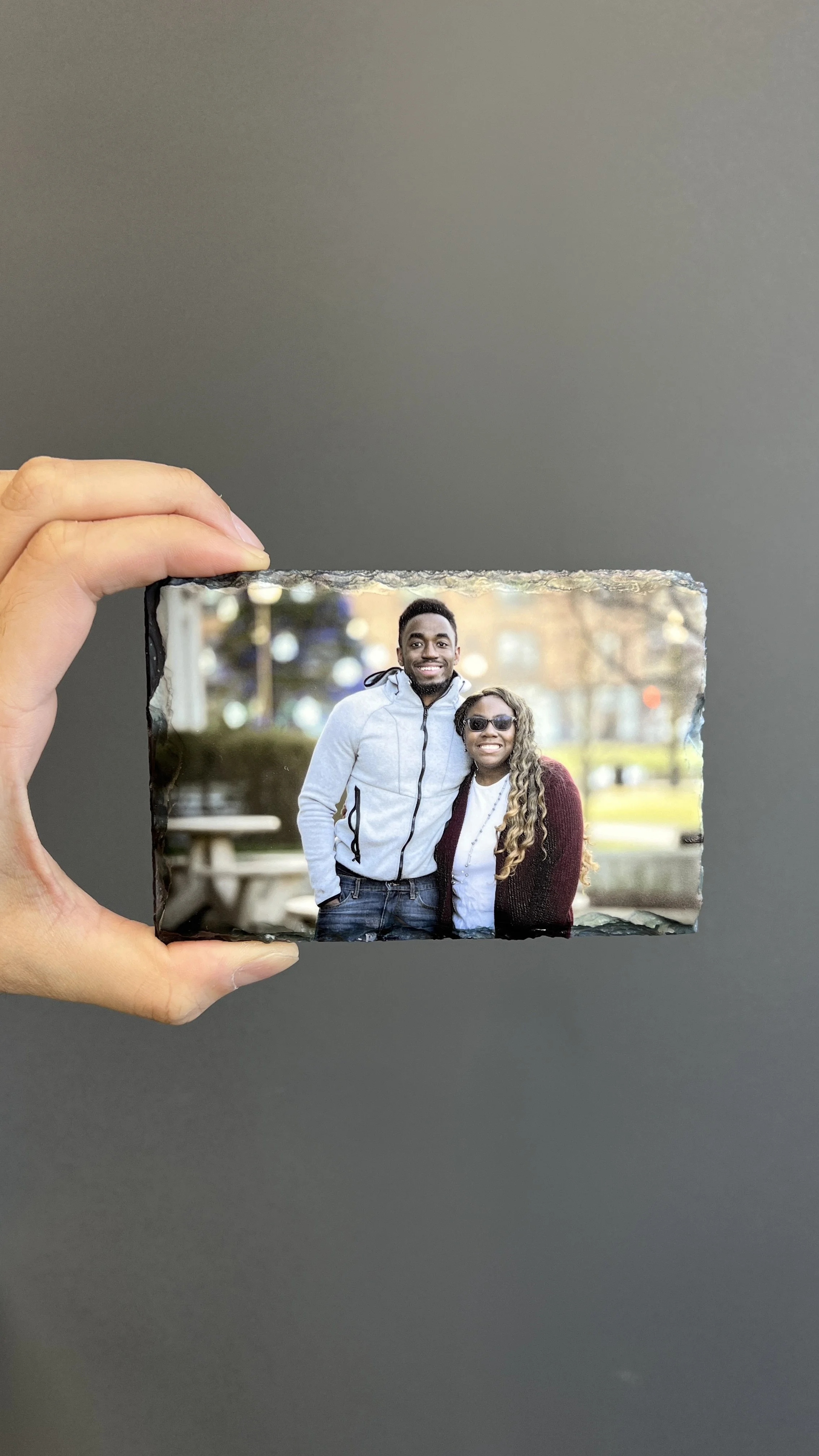 Slate Color Photo Frame