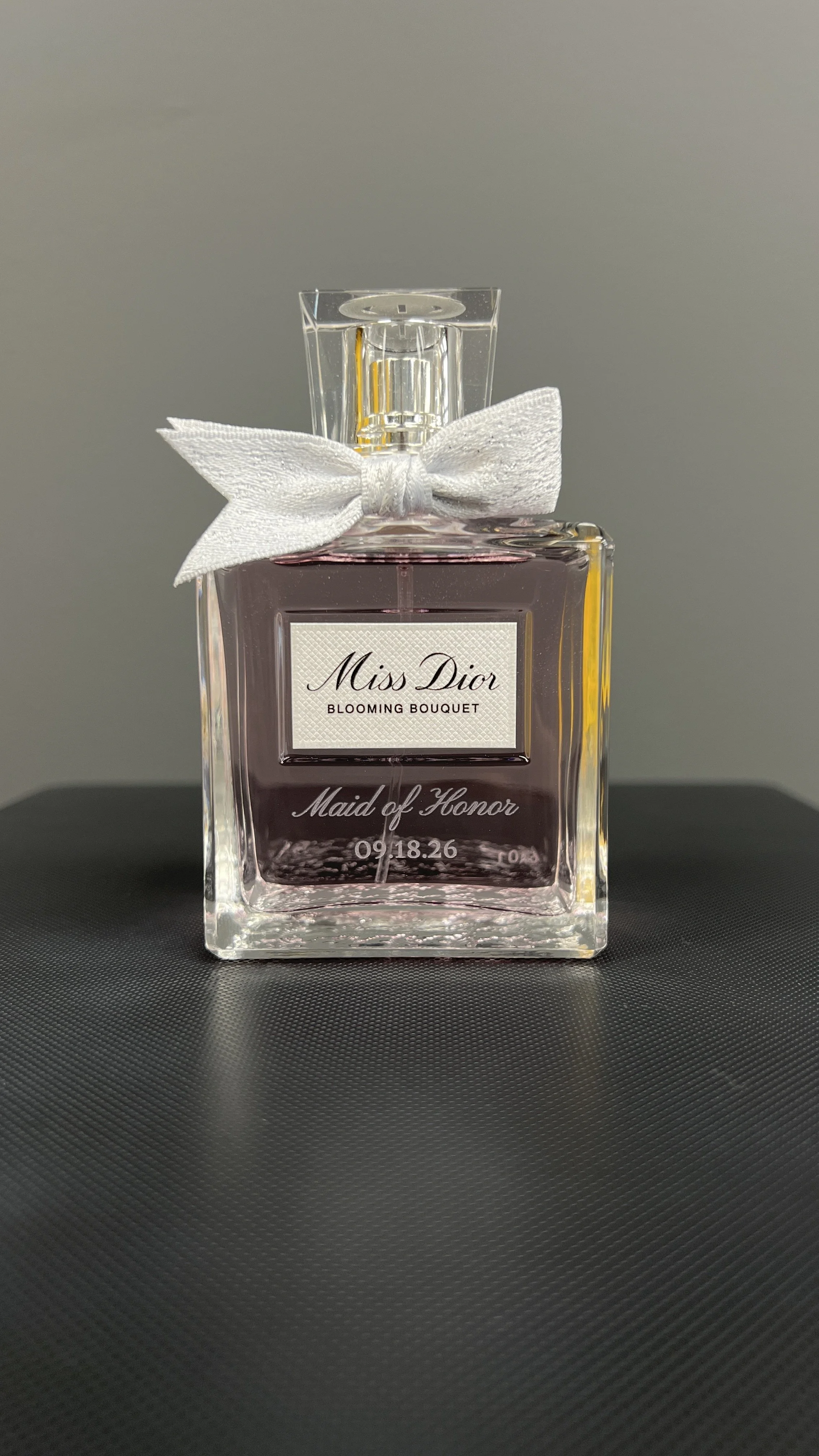 Engraved Miss Dior Bottle