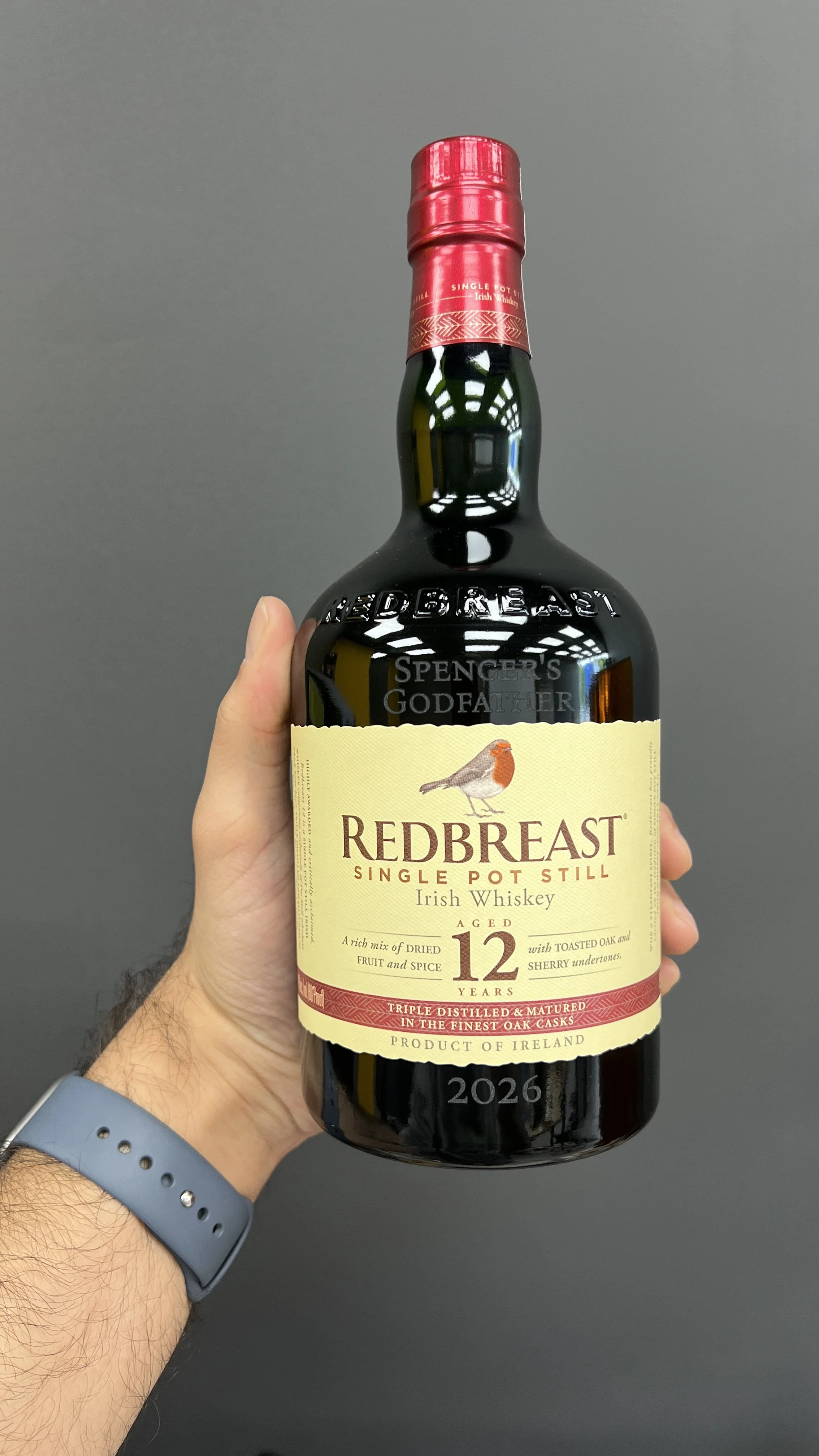 Engraved Liquor Bottle