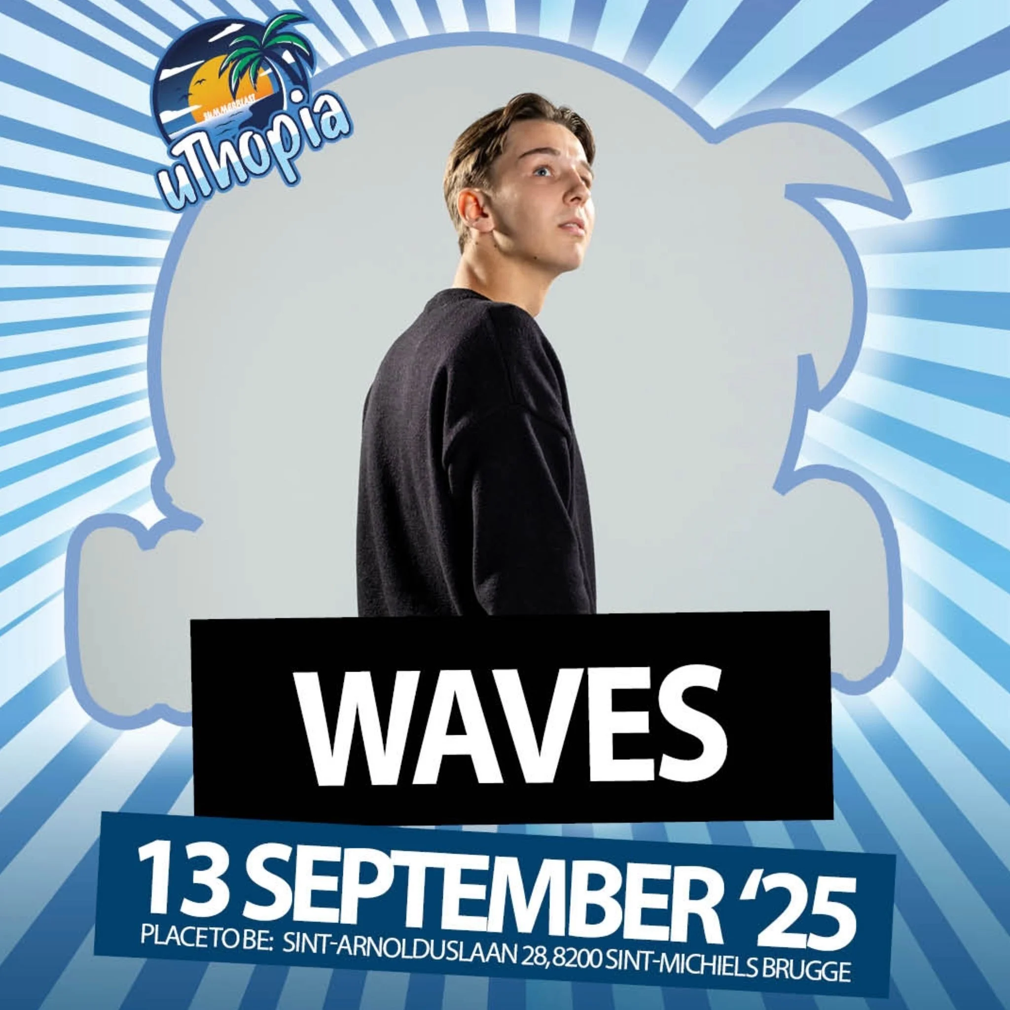 🌟 Afterparty Line-up reveal! 🌟

Waves &ndash; Een 20-jarige DJ die als vaste sfeermaker in de Gentse Overpoort iedereen aan het dansen krijgt. 💃🎉 Van de kust tot Brugge en Roeselare is hij een graag geziene gast. 🌊🏖️🏙️Met zijn allround mix van