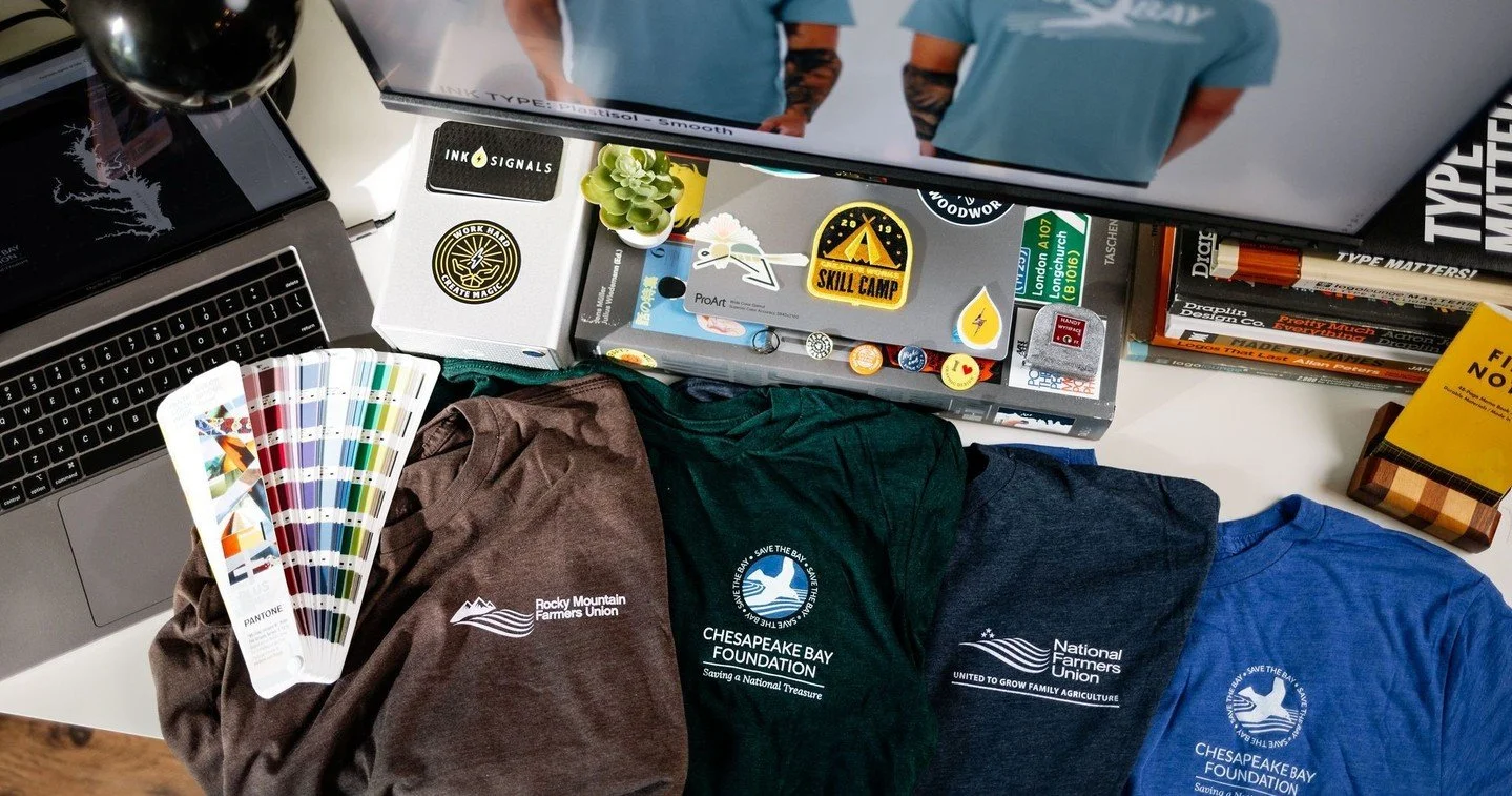 You can feel overwhelmed by the amount of options of apparel or hats to choose from. One nice thing about working with Ink Signals is we have our vetted favorite go-tos that we know are quality and have them for every price point or quality option th