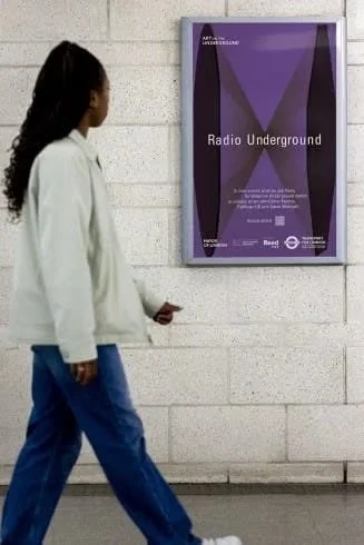 Radio Underground Project at Waterloo Station, London