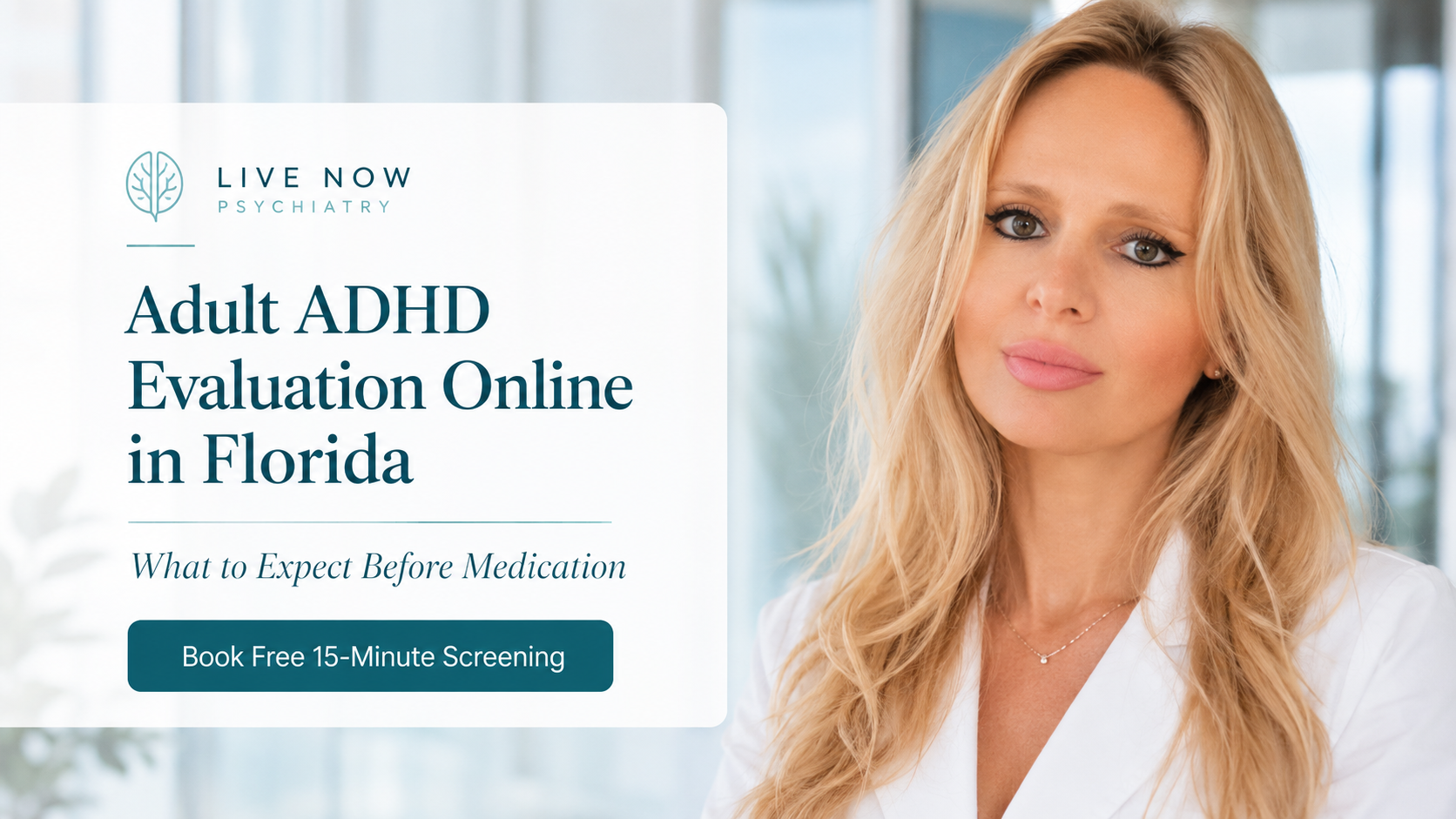 Adult ADHD Evaluation Online in Florida: What to Expect Before Medication
