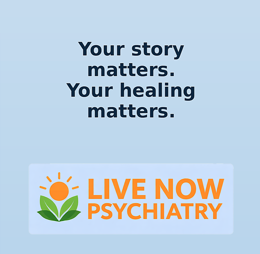 PTSD treatment for adults in Florida through secure online telepsychiatry at Live Now Psychiatry