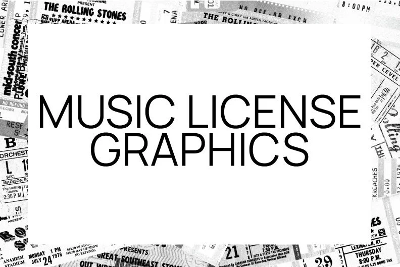 MUSIC LICENSE GRAPHICS