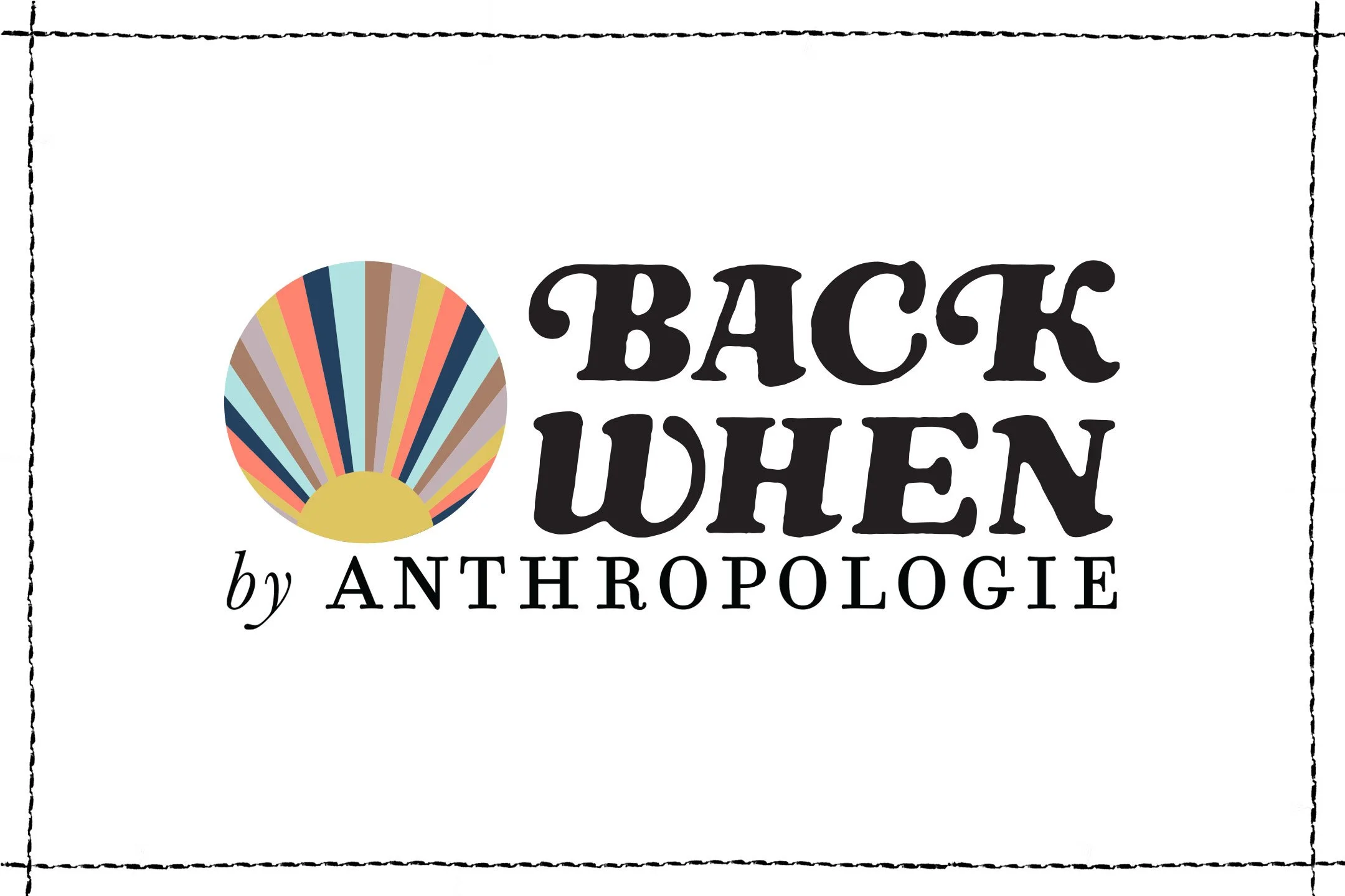 BACK WHEN BY ANTHROPOLOGIE