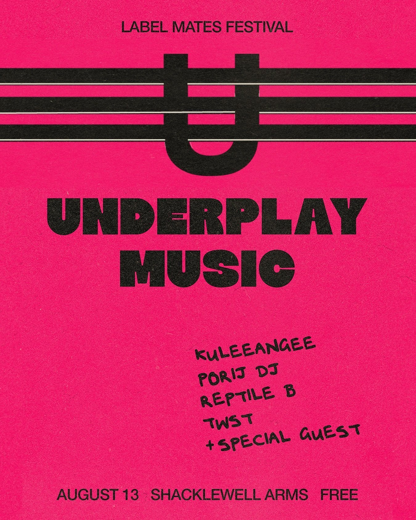 Head down to the Shack next Wednesday for an @u_n_d_e_r_p_l_a_y take over. With performances from:

@onlyreptileb - one of the most exciting new voices, the Newham MC &nbsp;is a triple threat - rapping, singing, dancing - with a live presence that&rs