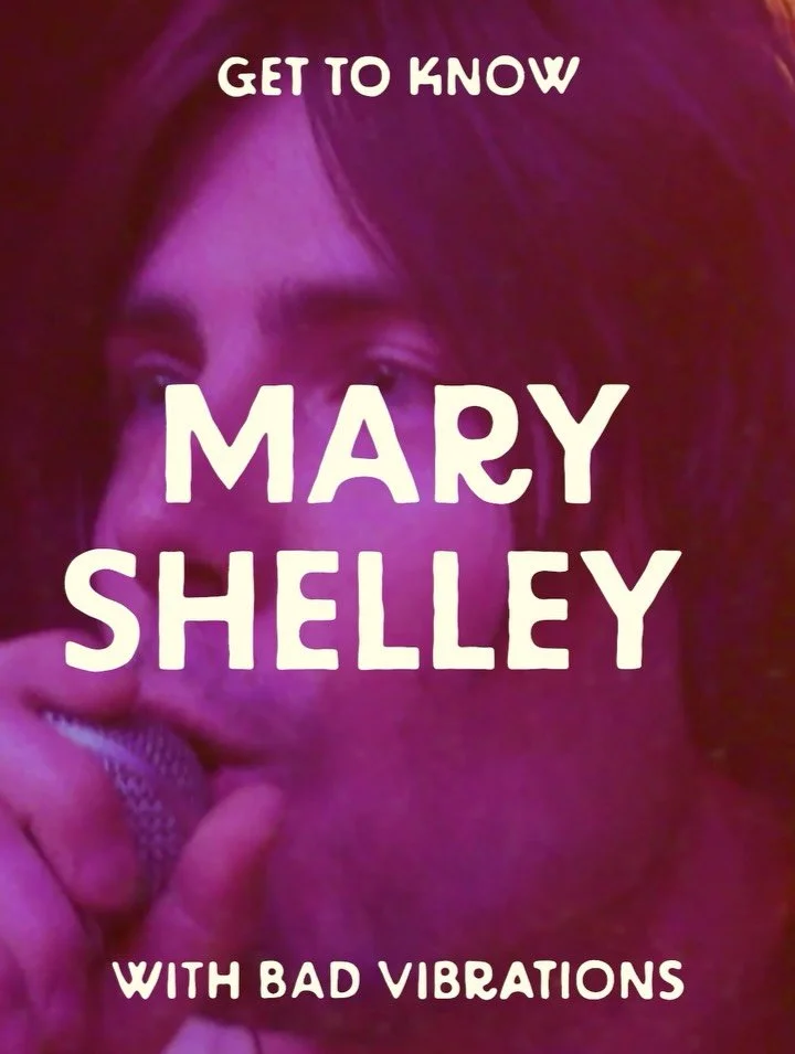 Drawing inspiration from a wild blend of Punk, Dance Pop, and a touch of Dolly Parton, we caught up with Brooklyn-based @maryshelleyband ahead of their headline show tomorrow at @shacklewellarms! 
+ support from @awayfans.band 

Don&rsquo;t miss it. 