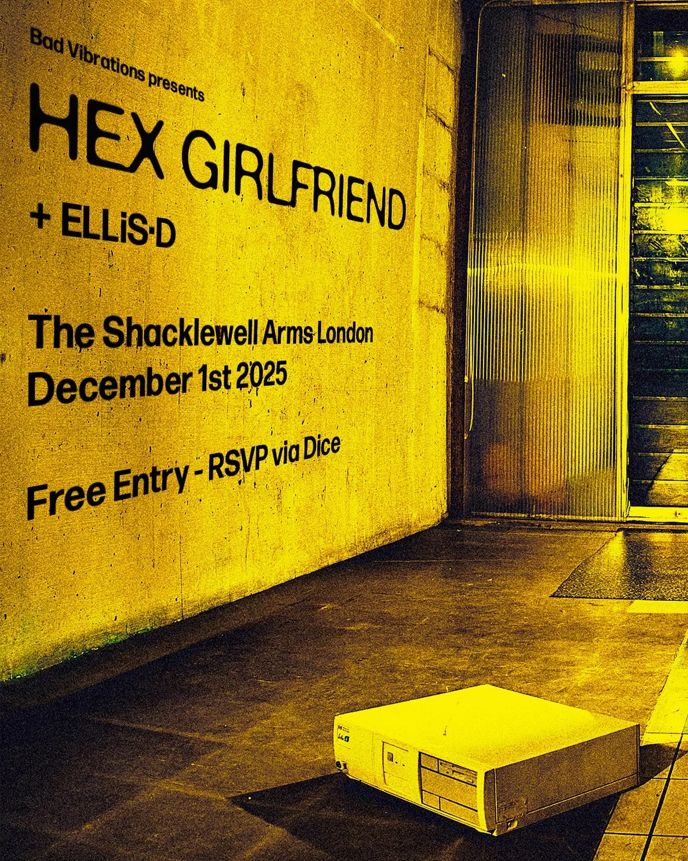 @ellisdband joins @_hexgirlfriend_ on 1st December at The Shacklewell Arms. 

With his explosive blend of glam-punk, psychedelia, and goth influences, Brighton&rsquo;s ELLiS&middot;D guarantees an energetic live show, with an explosion of whiplash ri