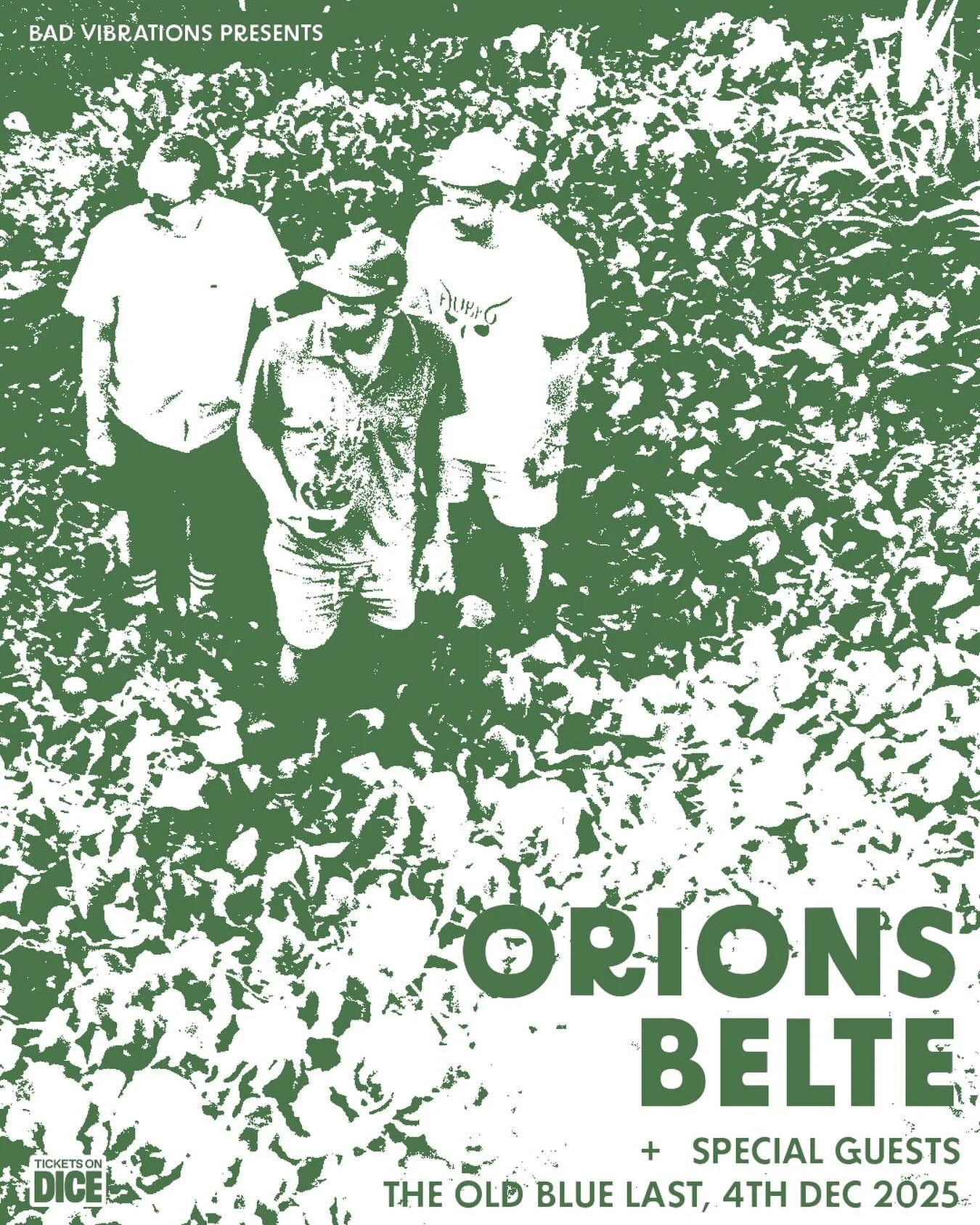 **Venue Change** @orionsbelte will be moving to @theoldbluelast on 4th December! (All tickets bought previously still remain valid) Head over to DICE to secure yours if you haven&rsquo;t yet!
