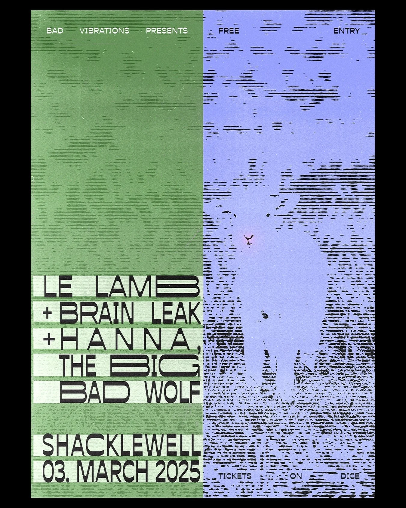 Brighton&rsquo;s wildest, psychedelic alt-rock experience @lelambband headline The Shack on 3rd March. Expect dreamlike textures, high-voltage energy, and a performance that invites fans into a strange, unforgettable world where anything can happen.
