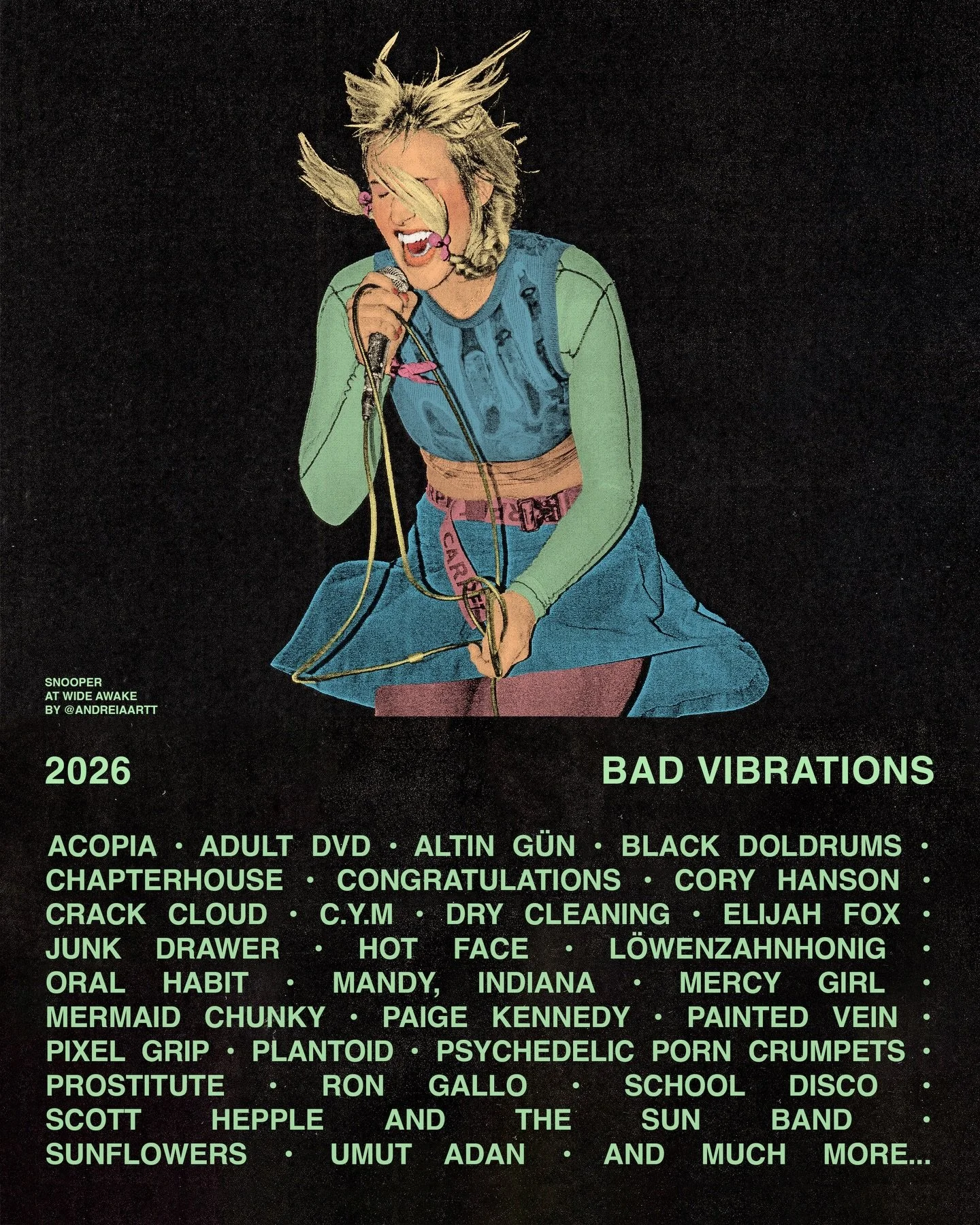 Here&rsquo;s a look at the shows we&rsquo;ve got lined up so far for the year ahead. A mix of new faves, returning names and acts you&rsquo;ll be seeing on bigger stages before not too long.&nbsp;

This is just the start, plenty more gigs to be annou