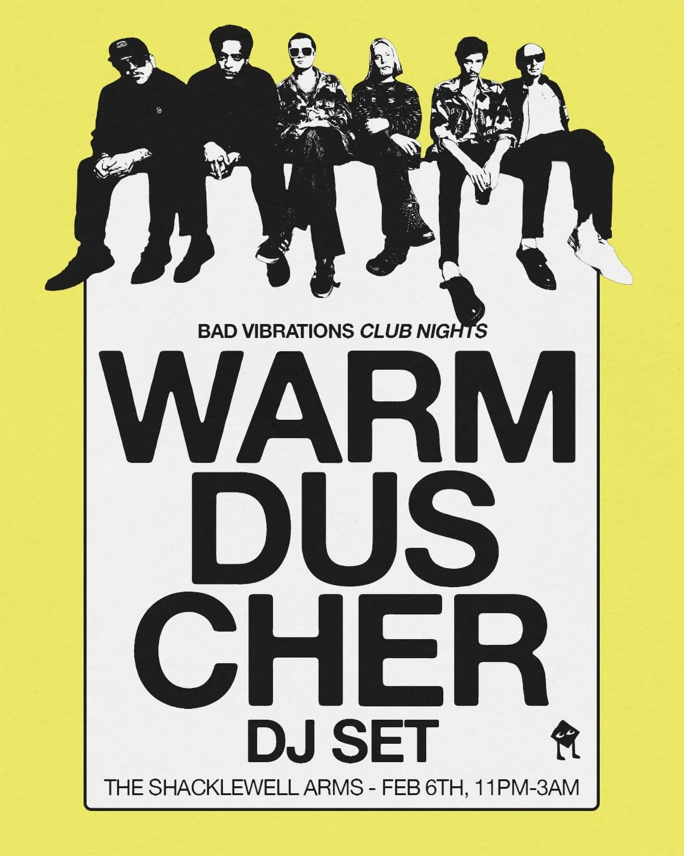 Our friends @warmduscherr are taking over the decks 6 Feb at @shacklewellarms ✮
Expect post-punk, garage rock, electronic and more, all night long from 11pm &rsquo;til late. 

Get tickets via DICE