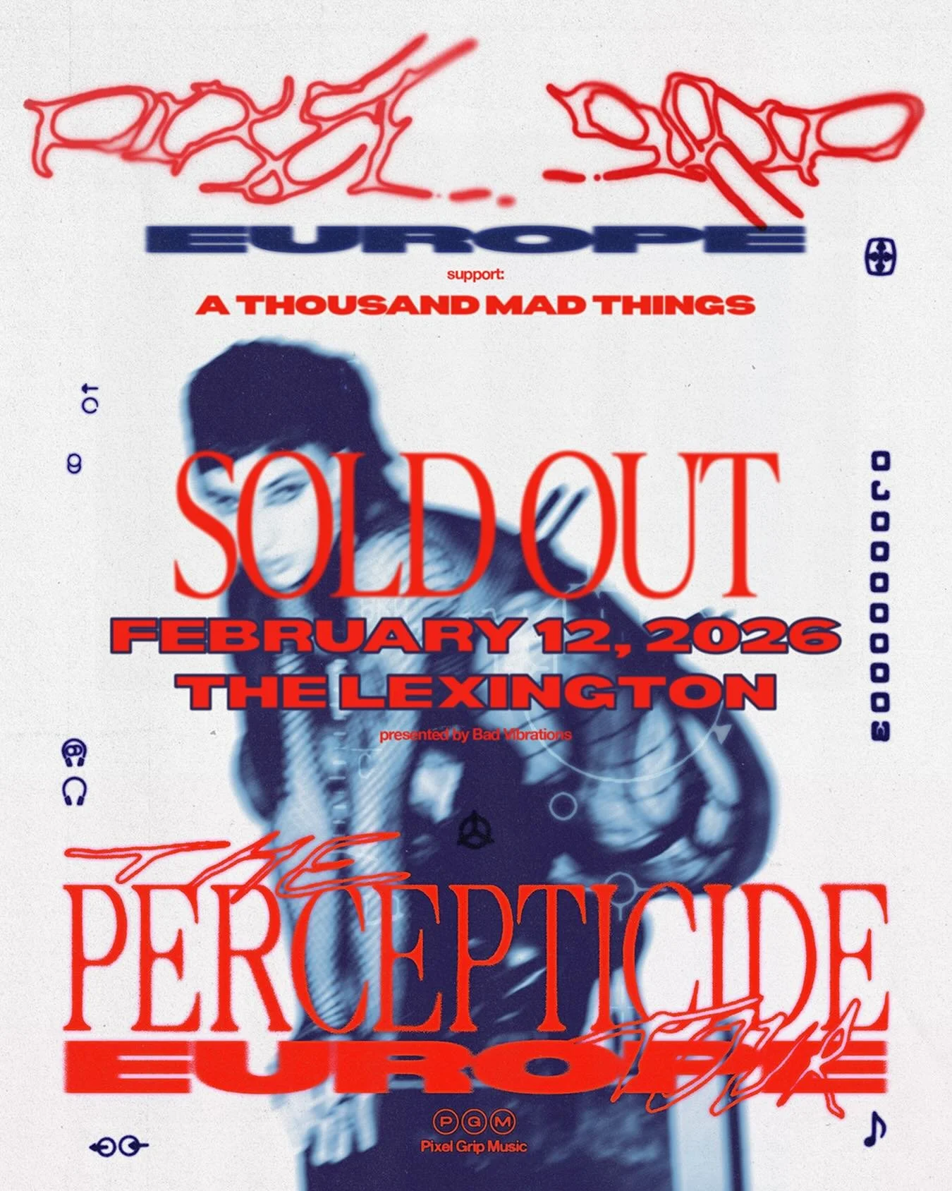 Super excited to announce @athousandmadthings joins @_pixelgrip_ sold out show on 12 Feb! 

Join the wait list via DICE