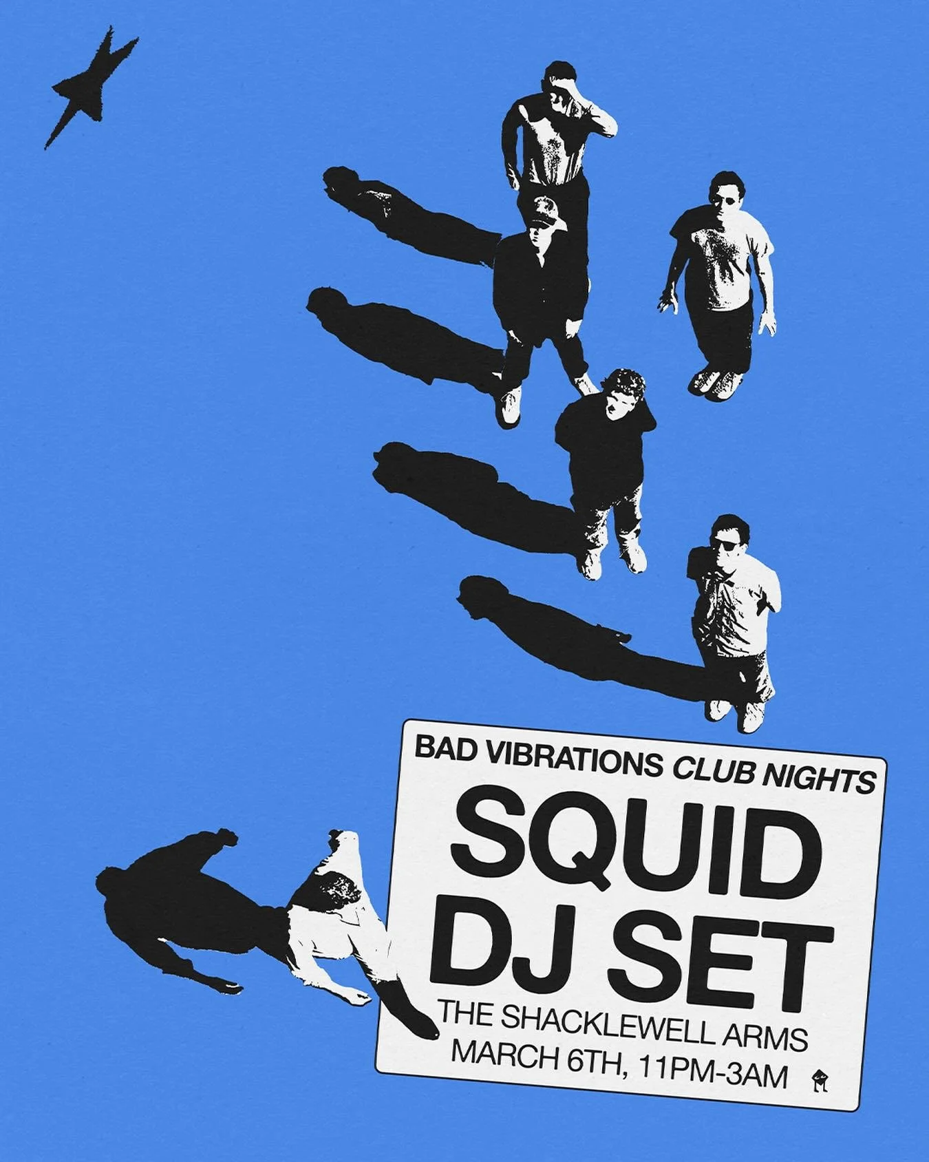 @squidbanduk are taking over the decks next month on 6 March @shacklewellarms spinning genre-blending sounds from experimental rock post-punk, art-rock all-night long from 11pm till late ★ Tix @dicefm