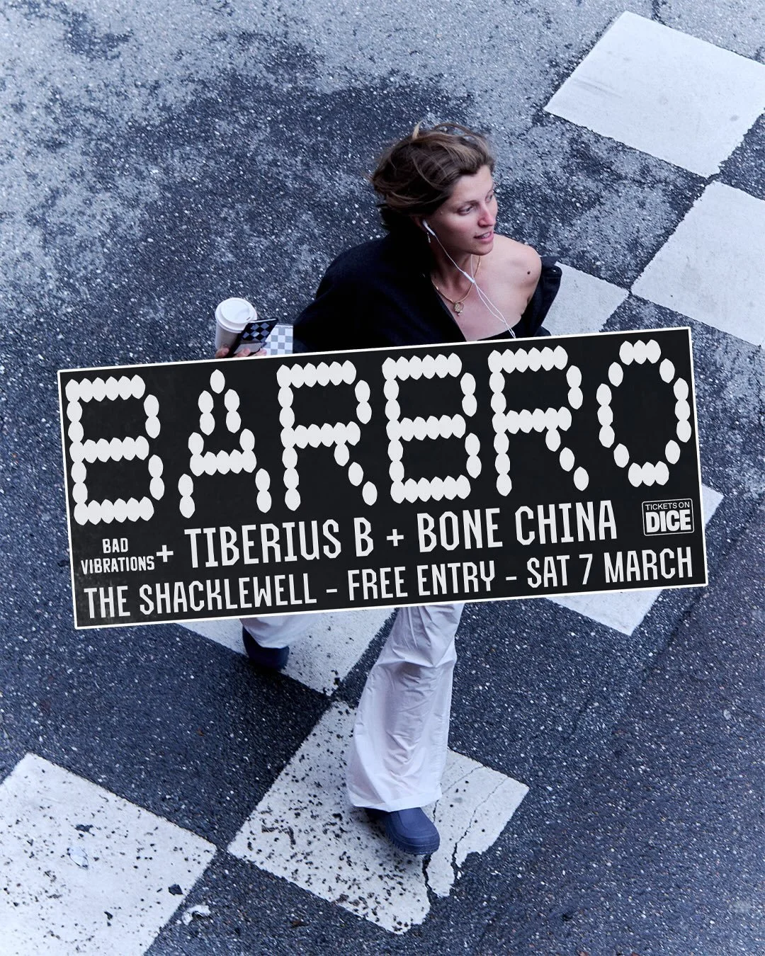 Catch @barbro____ celebrating the release of their new album, Crossfade, with a debut live performance at The Shacklewell Arms on 7th March. Plus supports @tiberius__b + @bonechinaband 

Free RSVP @dicefm