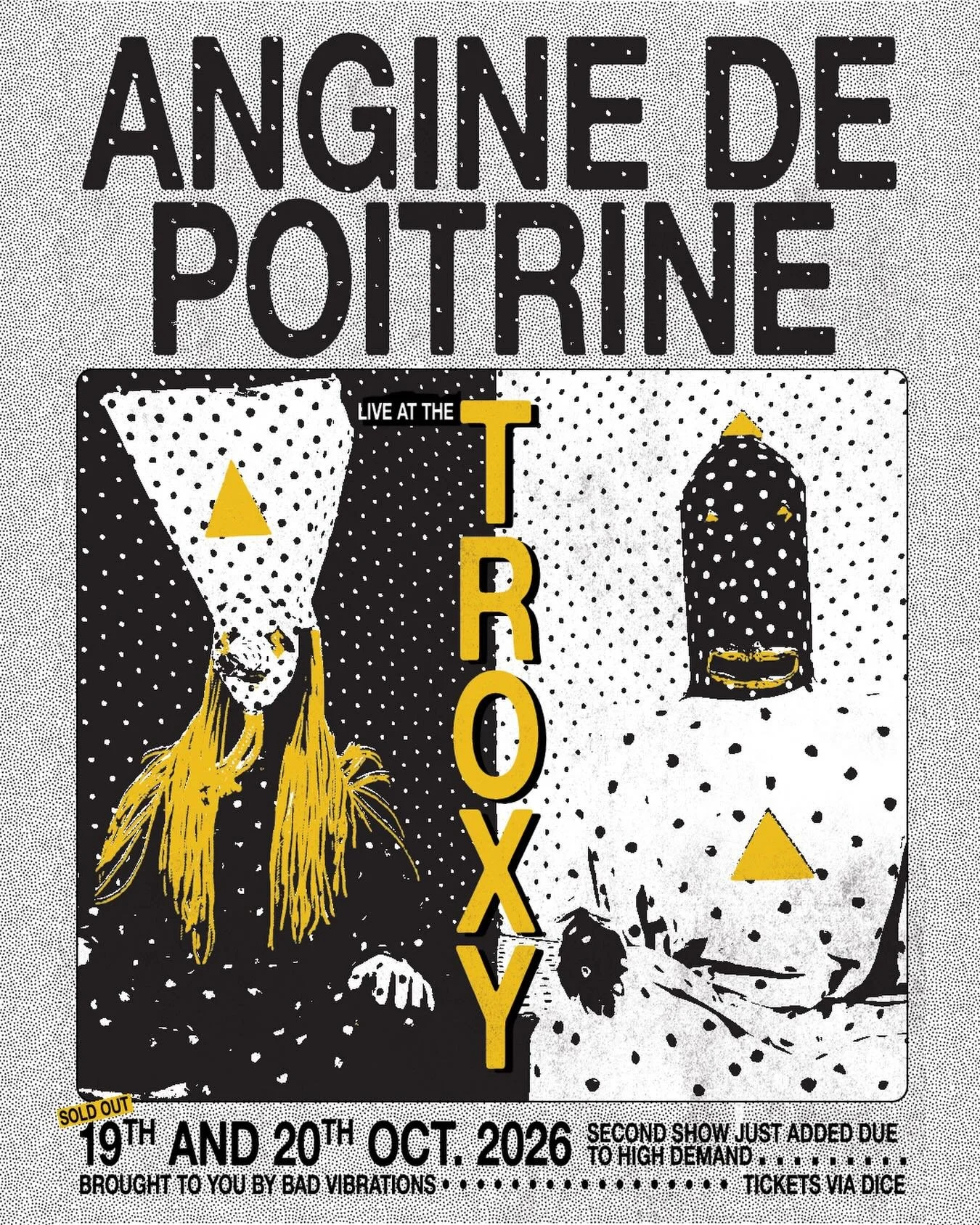 You asked. We delivered.. @anginedepoitrine 
Due to VERY high demand we&rsquo;ve added a SECOND show at Troxy on 20th October! 

Tickets go on sale Friday, 10th April via @seetickets / @dicefm 

Set your reminders to avoid disappointment!