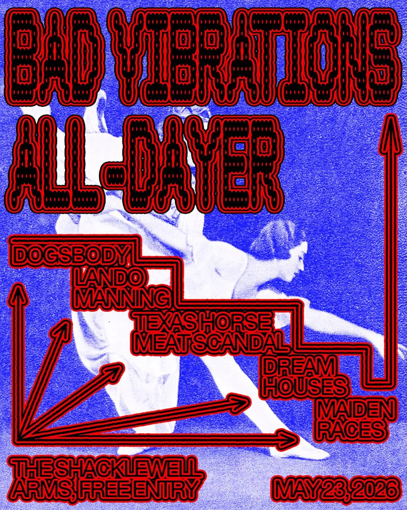 May is just around the corner, and so is our next all-dayer ❤️

Join us at The Shacklewell Arms on 23 May for an evening of live music from some of our favourite up-and coming bands (soon to be yours too).

Featuring: @dogsbodybody @landomanning_ @te