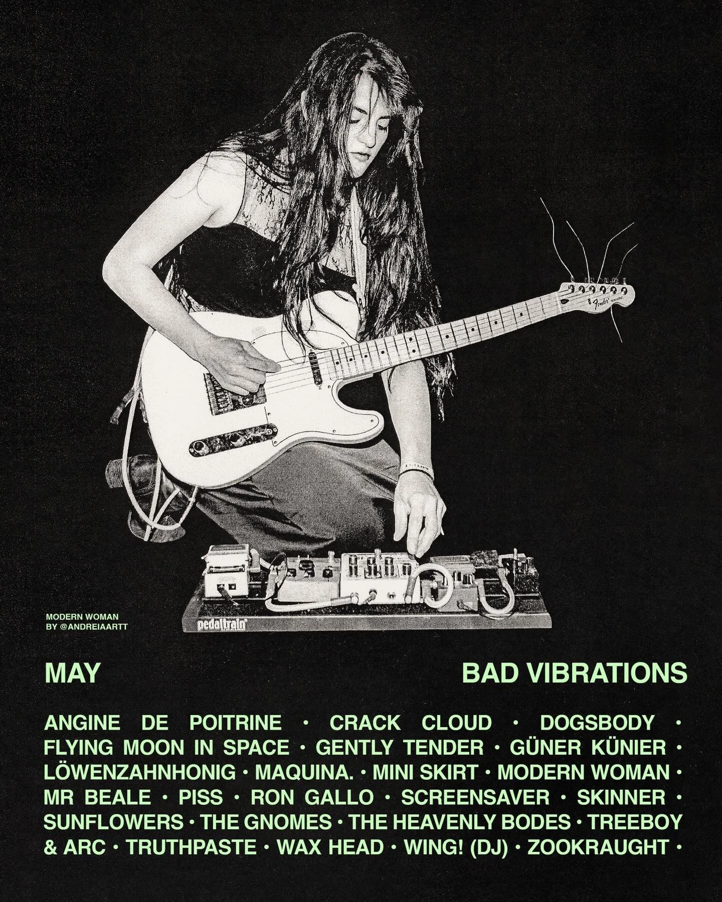 MAY has arrived! 

See you in the pit:

@anginedepoitrine . @crack.cloud . @modernw0man . @lowenzahnhonig . @miniskirt666 . @guenerkuenier . @piss_theband . @maquiiinaria . @rongallo . @dogsbodybody . @wingroulette DJ&rsquo;s &amp; much more.. 

Post