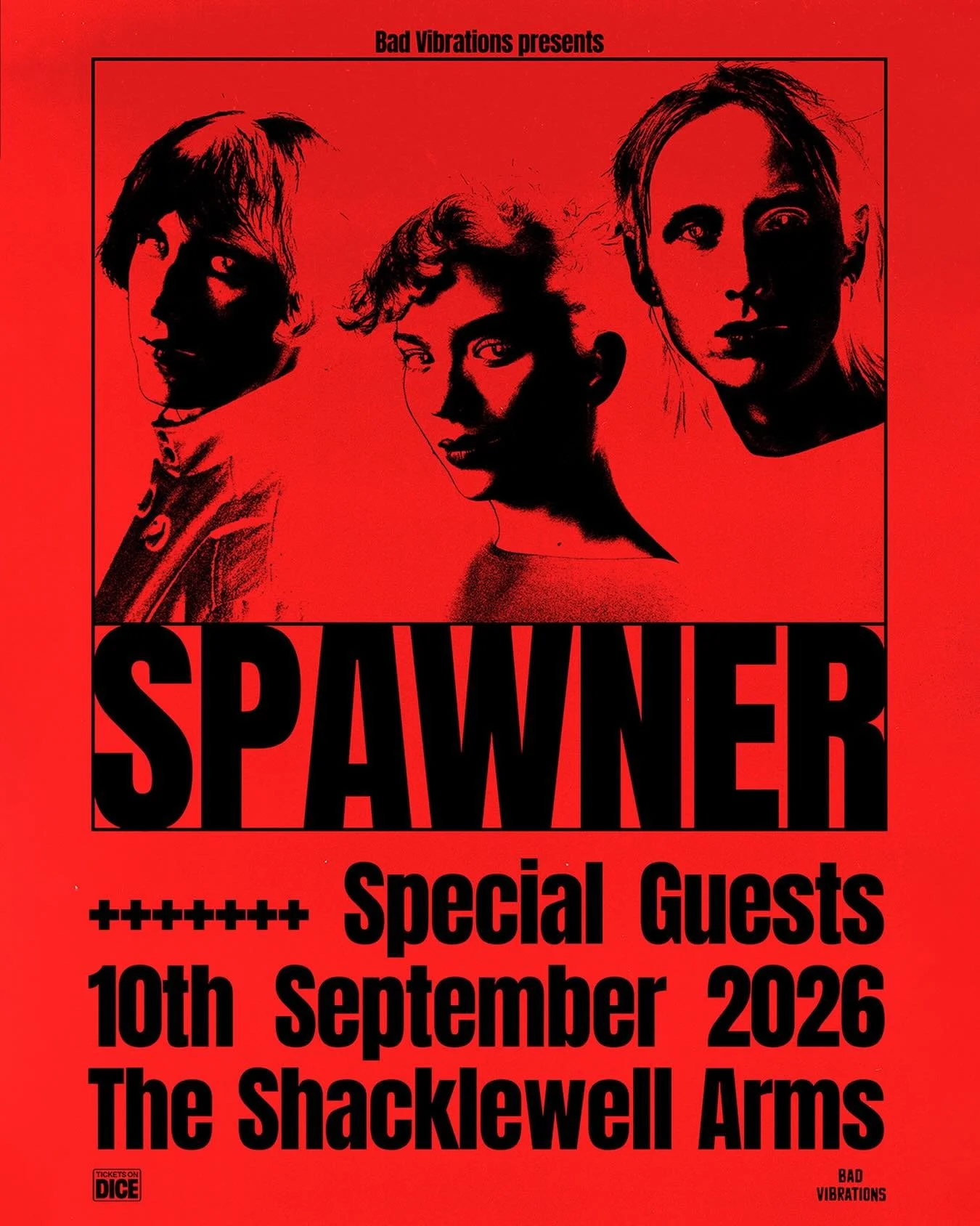 We&rsquo;re very excited to announce the debut London show of one of our very favourite new acts. @spawner.inc are one of Copenhagen&rsquo;s most exciting new recent talents and if you&rsquo;re not familiar with them we strongly suggest you get in th