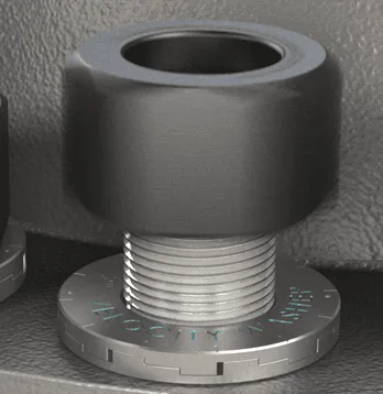 4. Once the Velocity Washer pops, all load will be removed, allowing the nut to be easily run off.